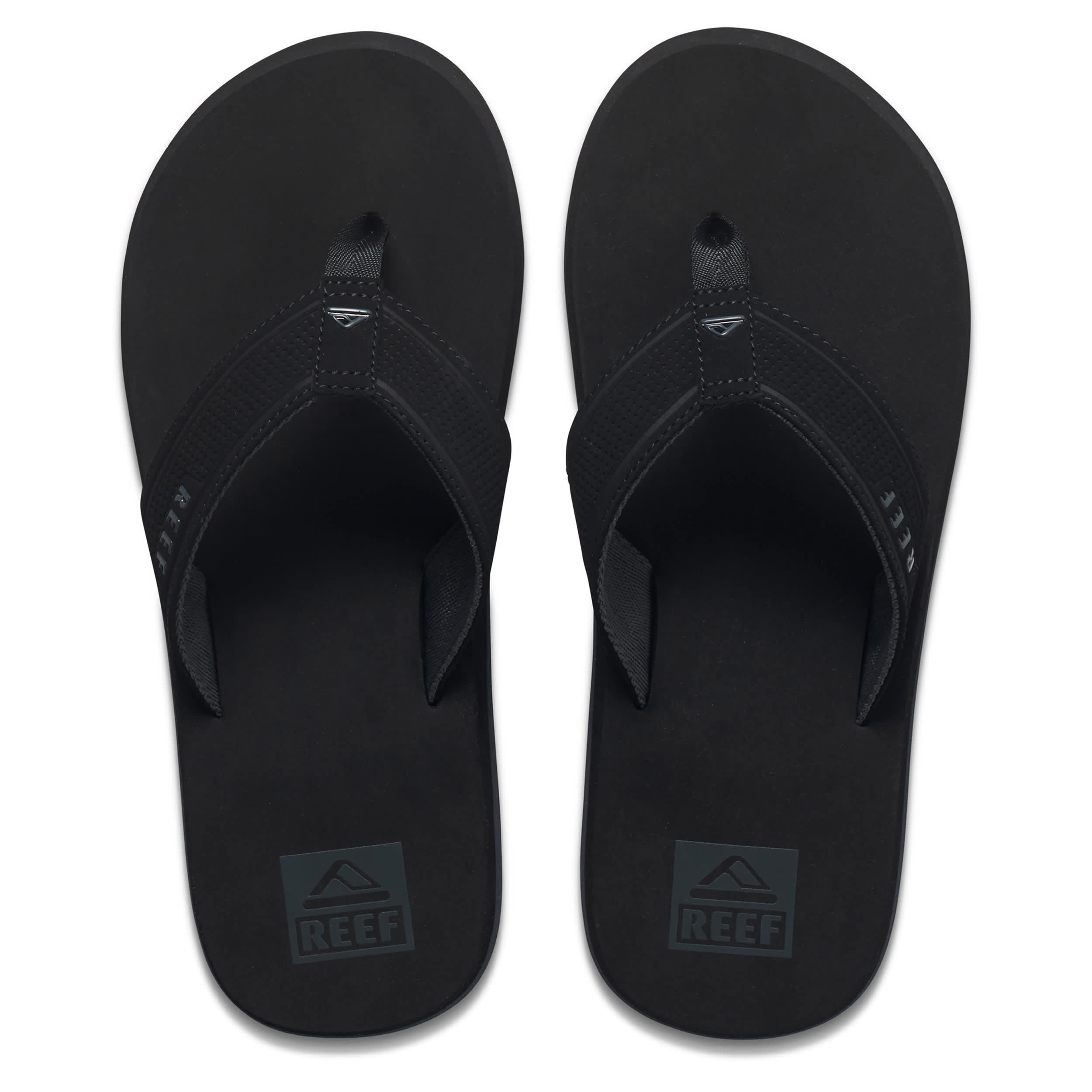 REEF-MENS THE LAYBACK FLIP FLOP SANDAL-BLACK & 