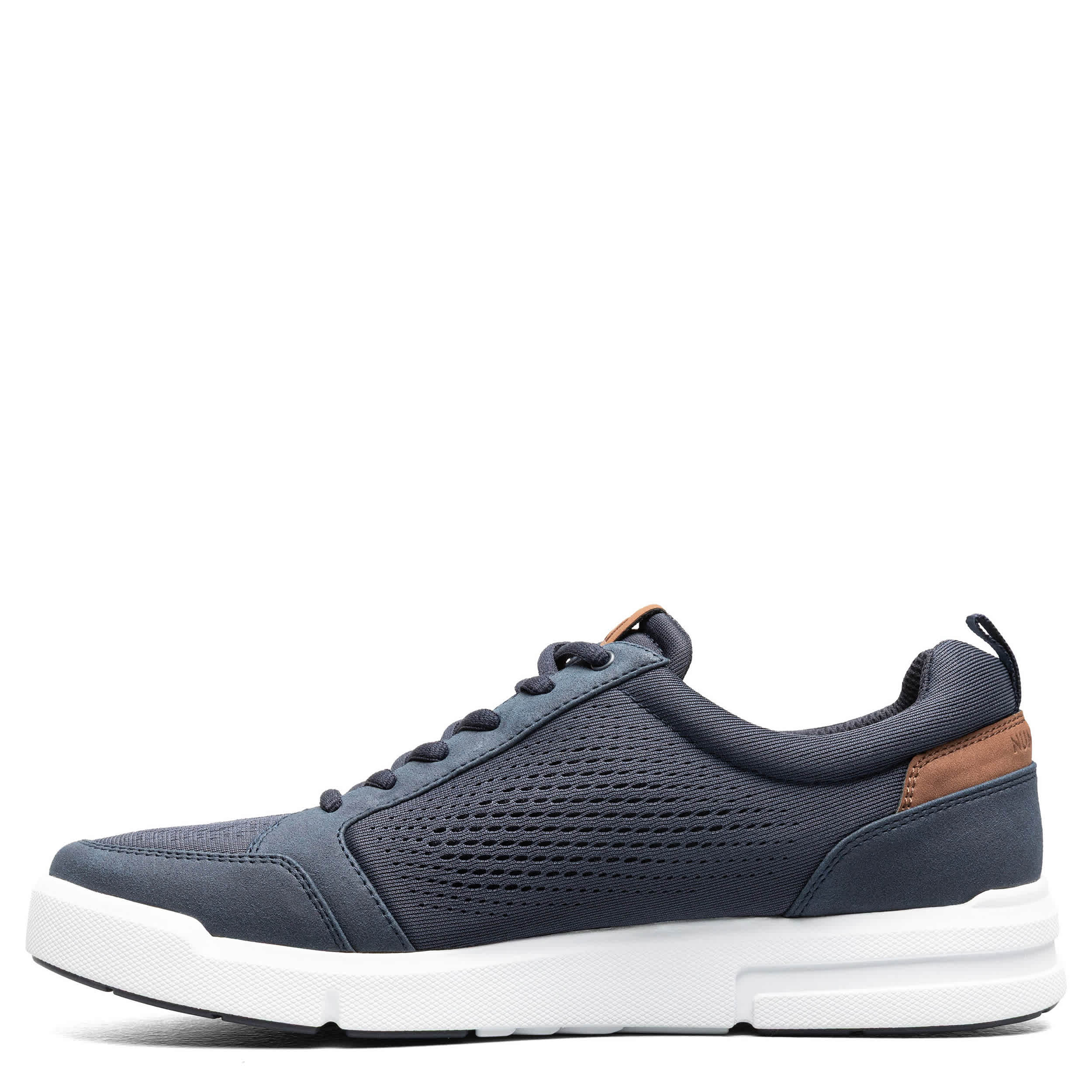 NUNN BUSH-MENS KORE CITY RALLY MESH MOC TOE SNEAKER-NAVY & 