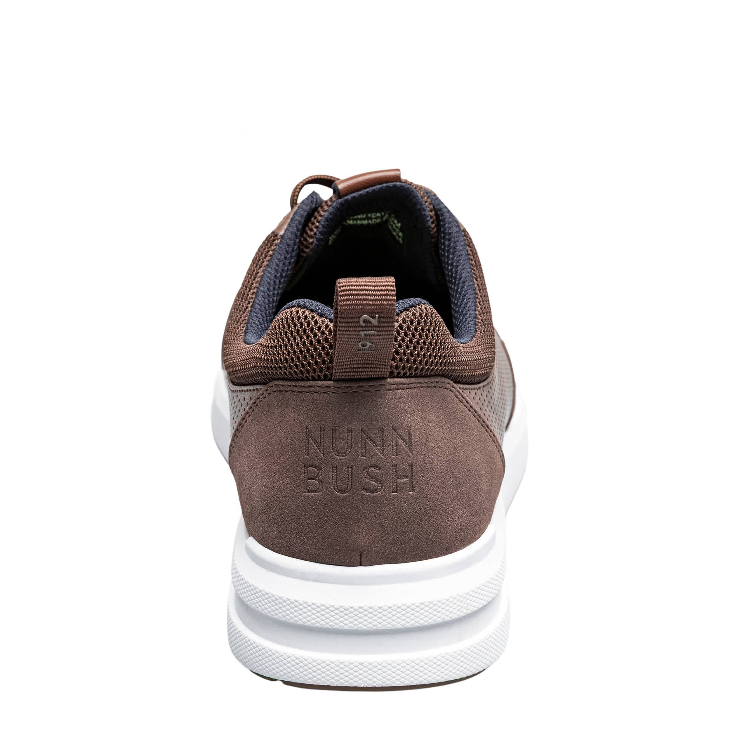 NUNN BUSH-MENS KORE CITY RALLY MOC TOE LACE TO TOE SNEAKER-BROWN & 