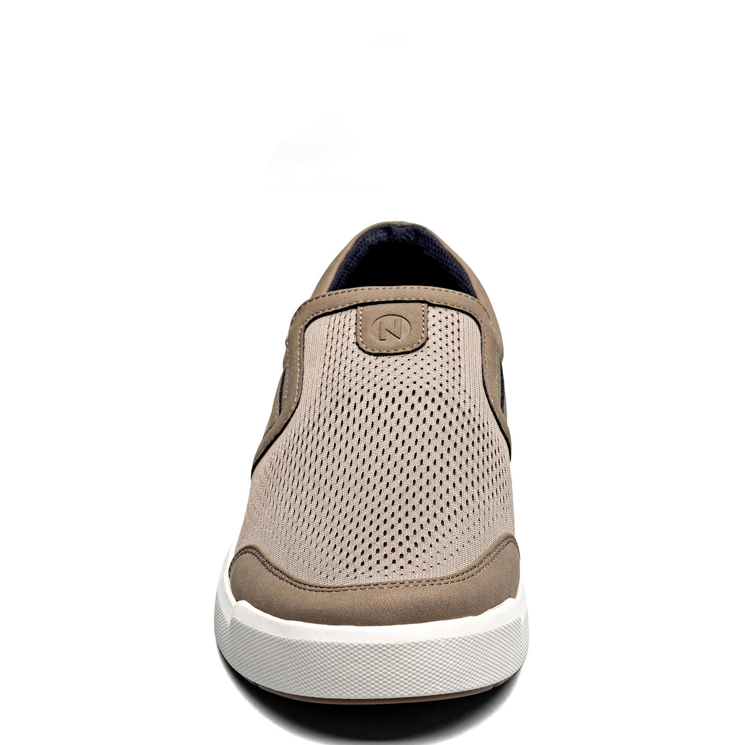 NUNN BUSH-MENS KORE CITY RALLY MESH MOC TOE SLIP ON SNEAKER-MOCHA & 