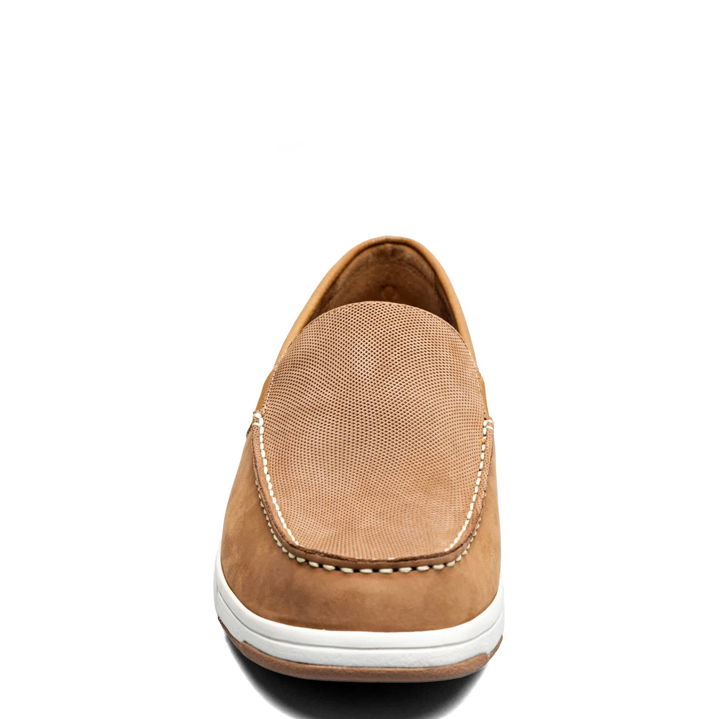 NUNN BUSH-MENS LUCA MOC TOE VENETIAN SLIP ON SHOE-TAN & 