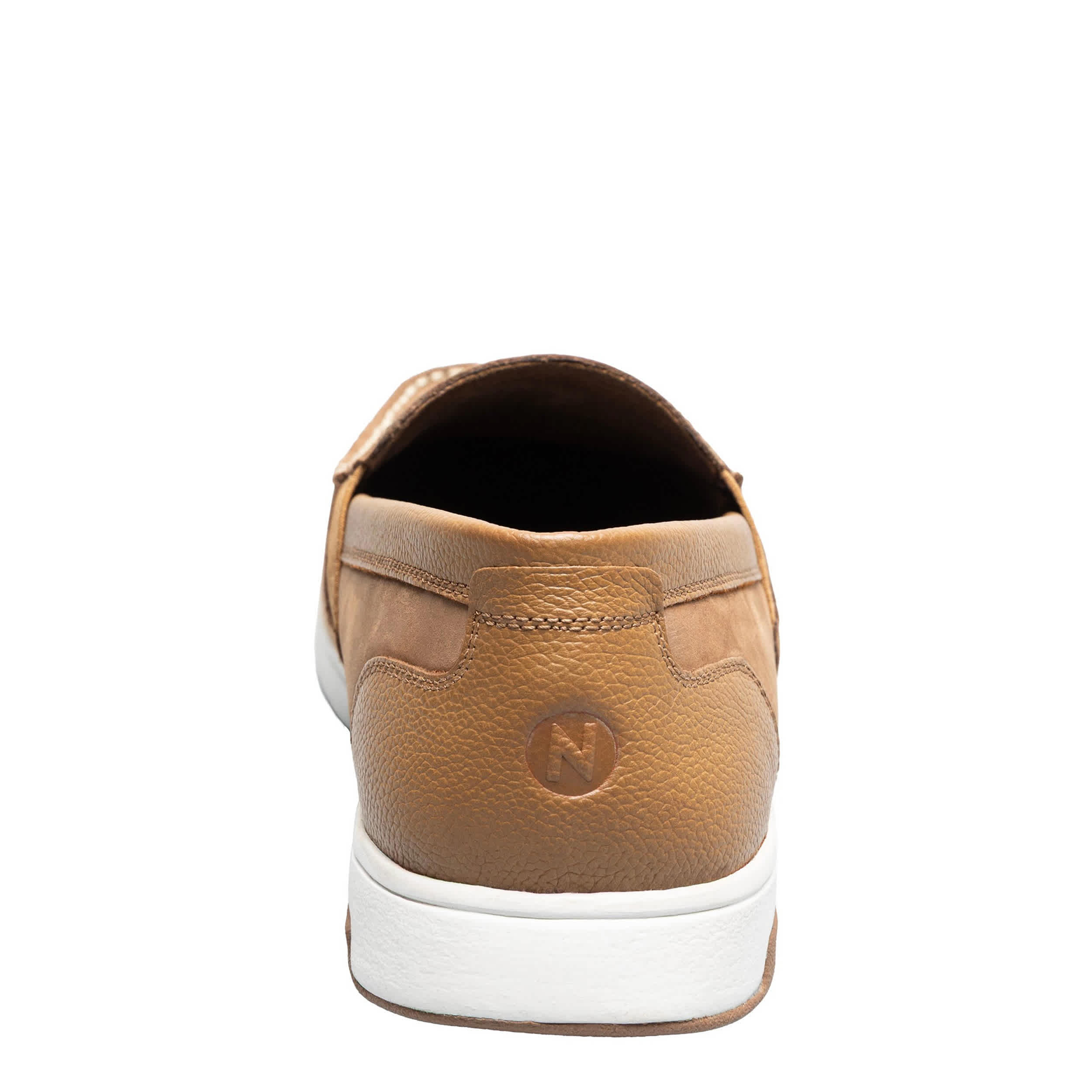 NUNN BUSH-MENS LUCA MOC TOE VENETIAN SLIP ON SHOE-TAN & 