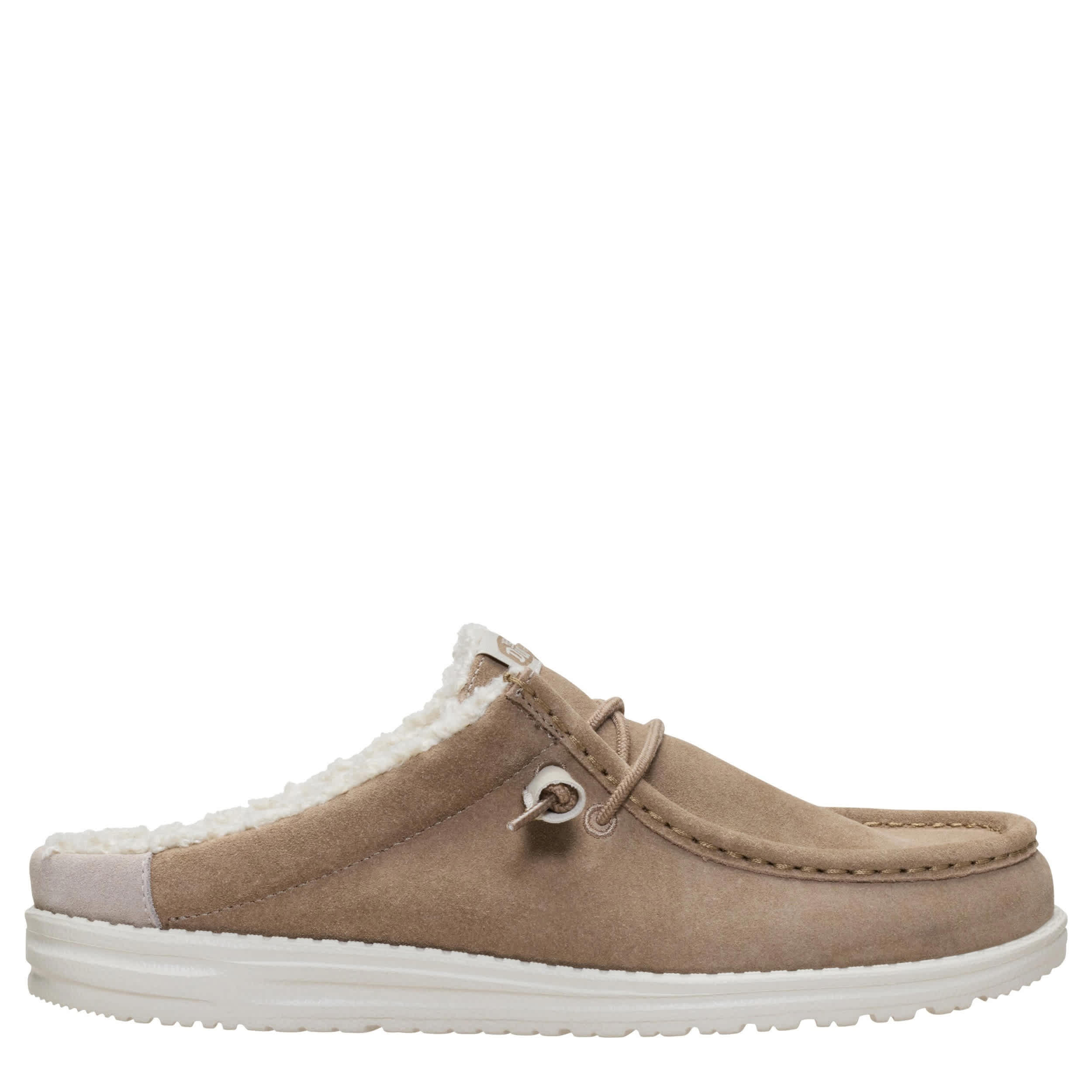 HEYDUDE-MENS WALLY SLIP WARMTH SLIP ON SNEAKER-TAUPE & 