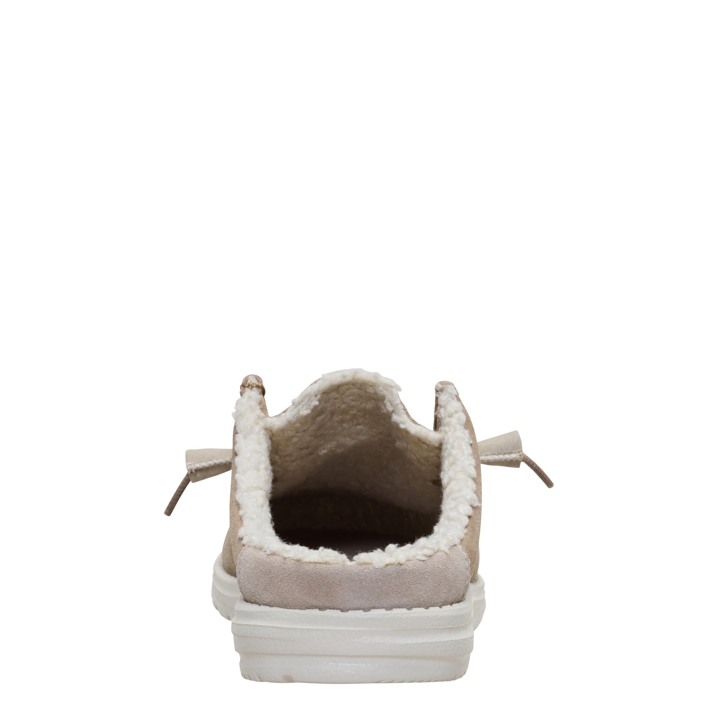 HEYDUDE-MENS WALLY SLIP WARMTH SLIP ON SNEAKER-TAUPE & 
