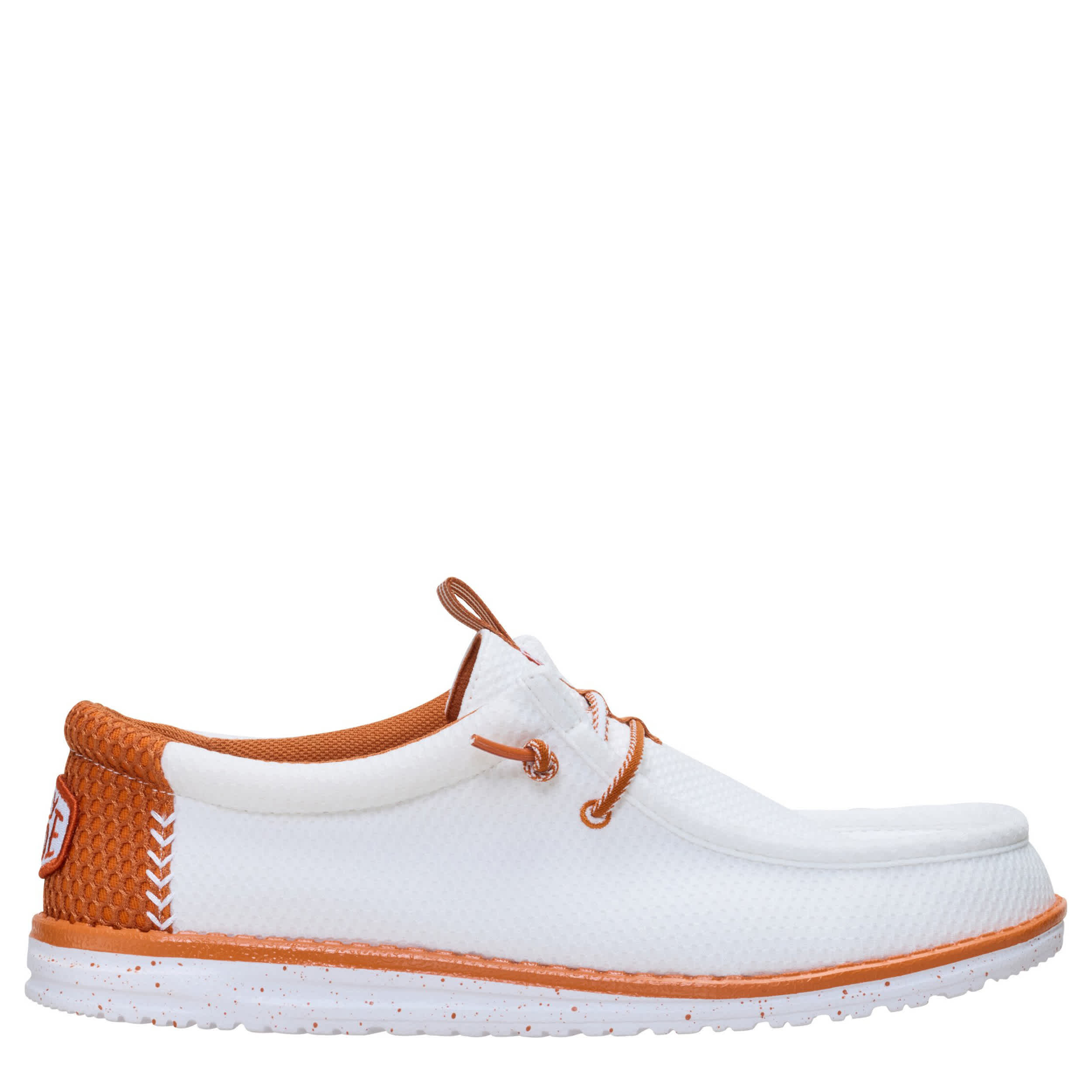 HEYDUDE-MENS WALLY SLIP ON SNEAKER-GREY & 
