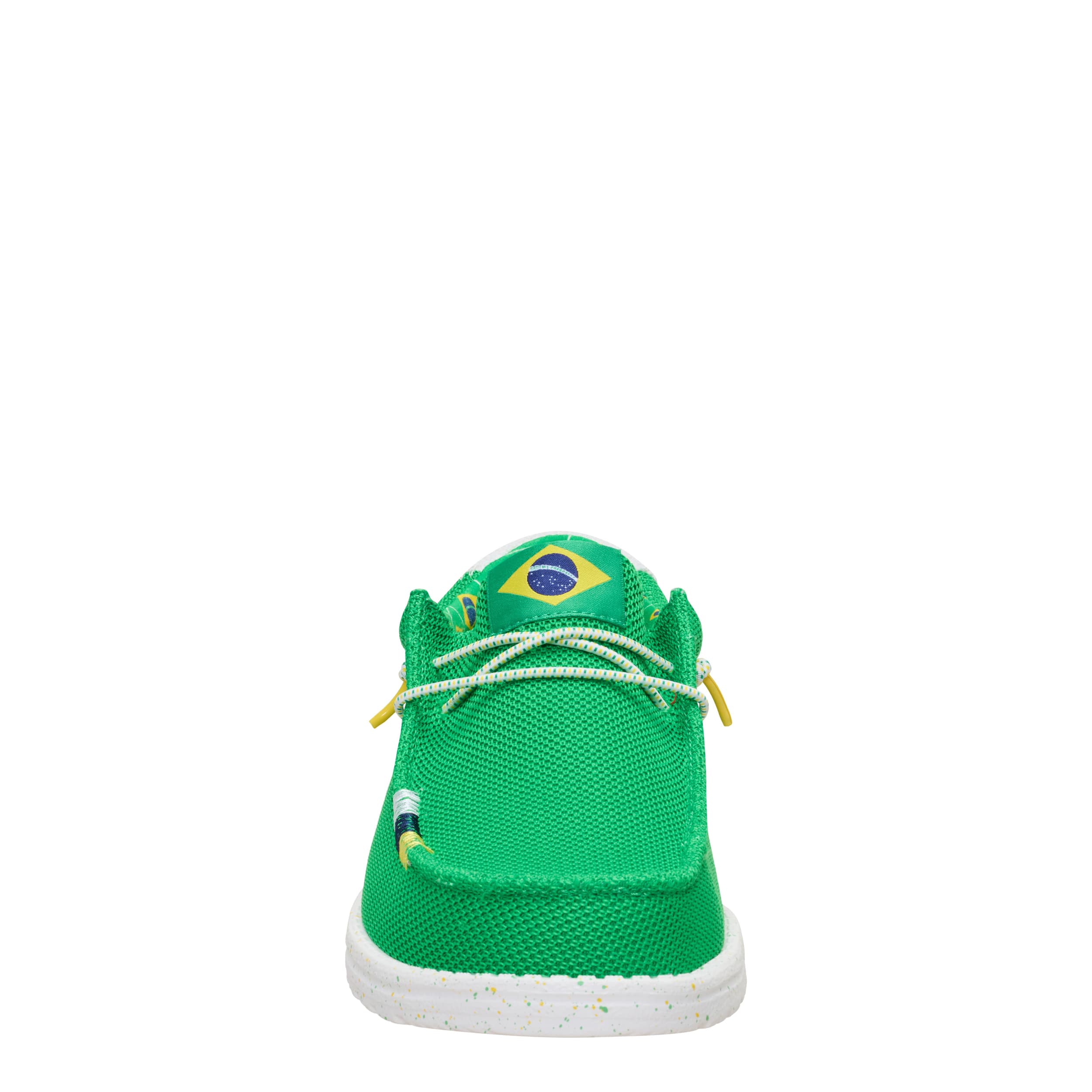 HEYDUDE-MENS WALLY BRAZIL-GREEN & 
