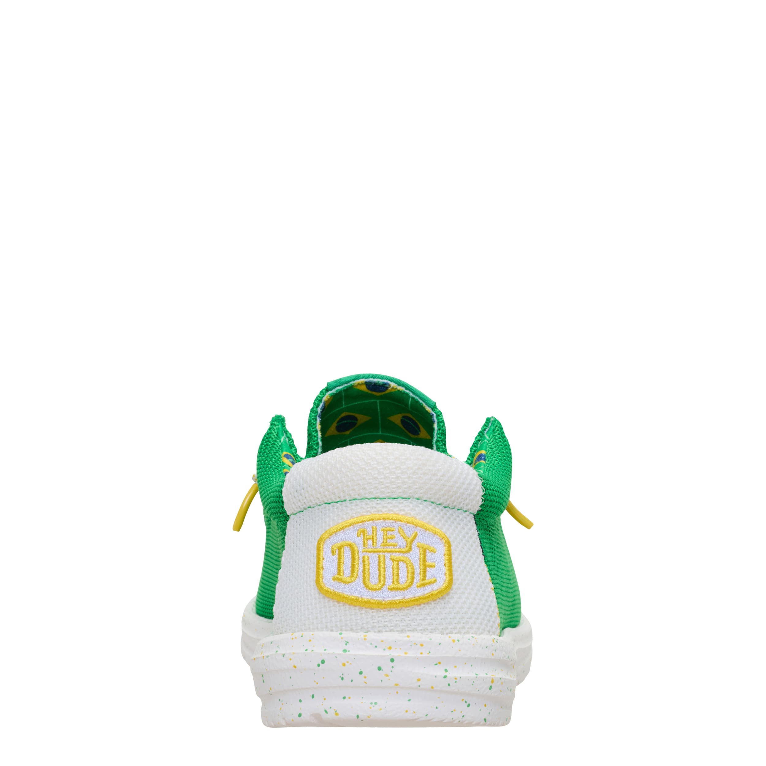 HEYDUDE-MENS WALLY BRAZIL-GREEN & 