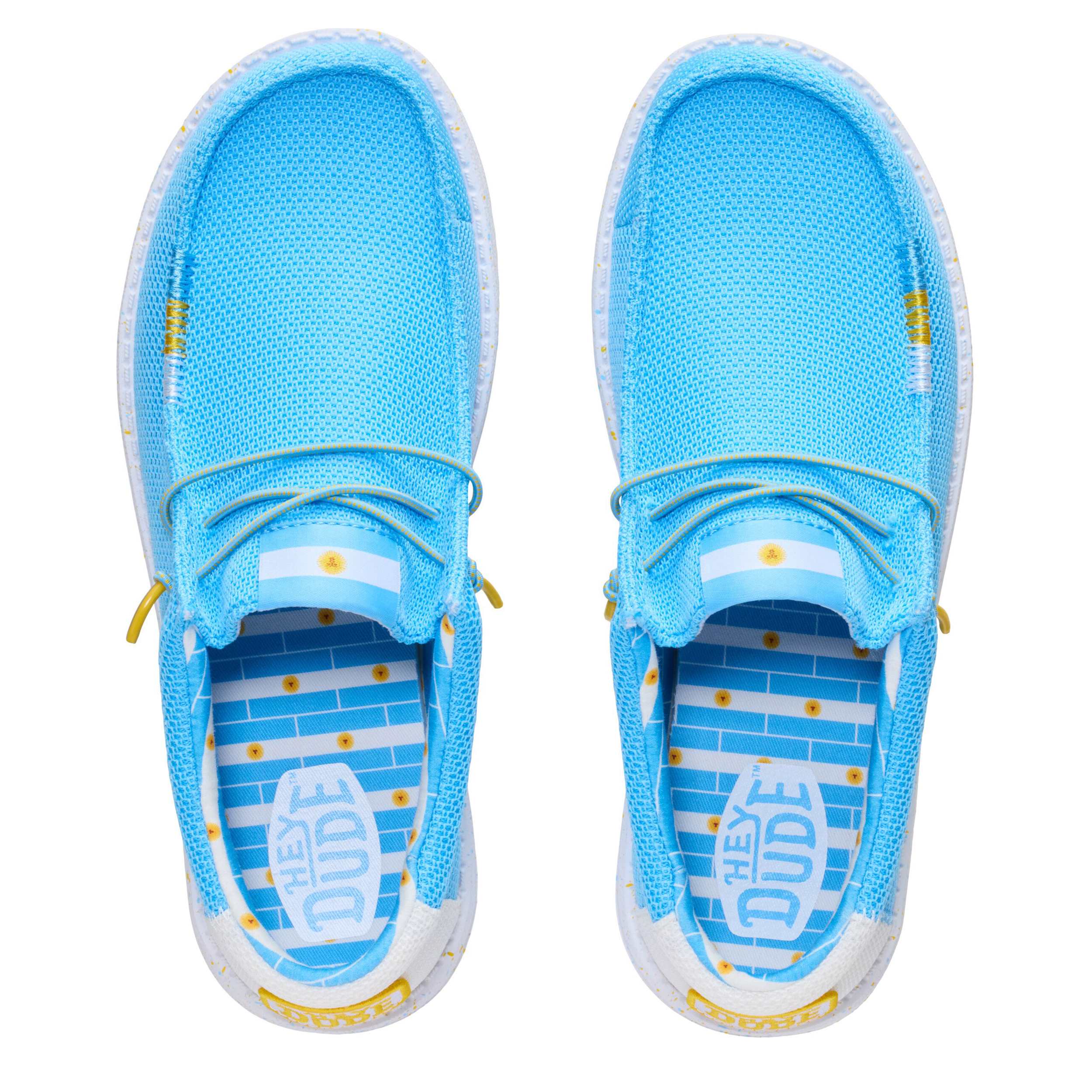 HEYDUDE-MENS WALLY ARGENTINA-BLUE & 