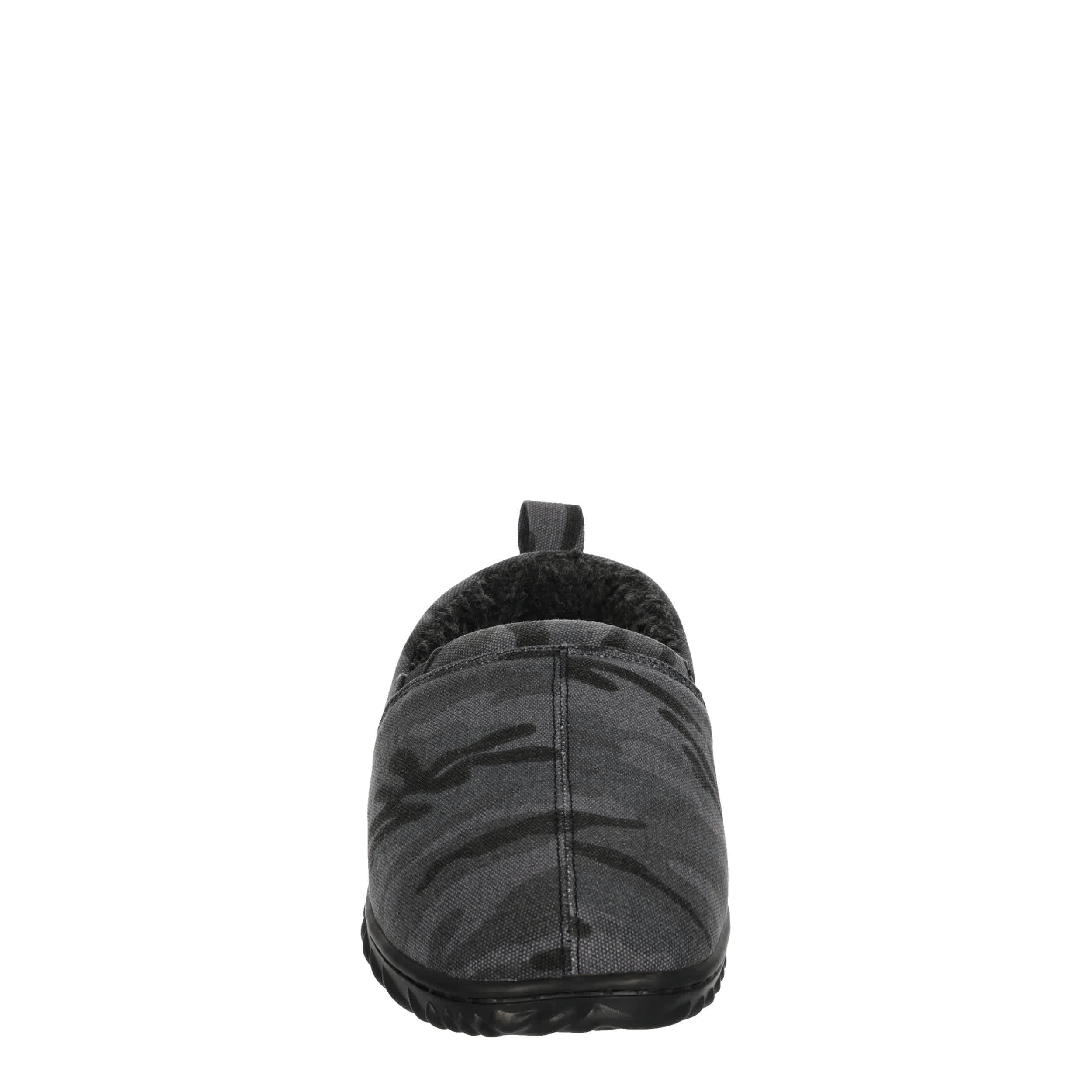 RESTORATION-MENS SHADOW SLIPPER-BLACK & CAMO