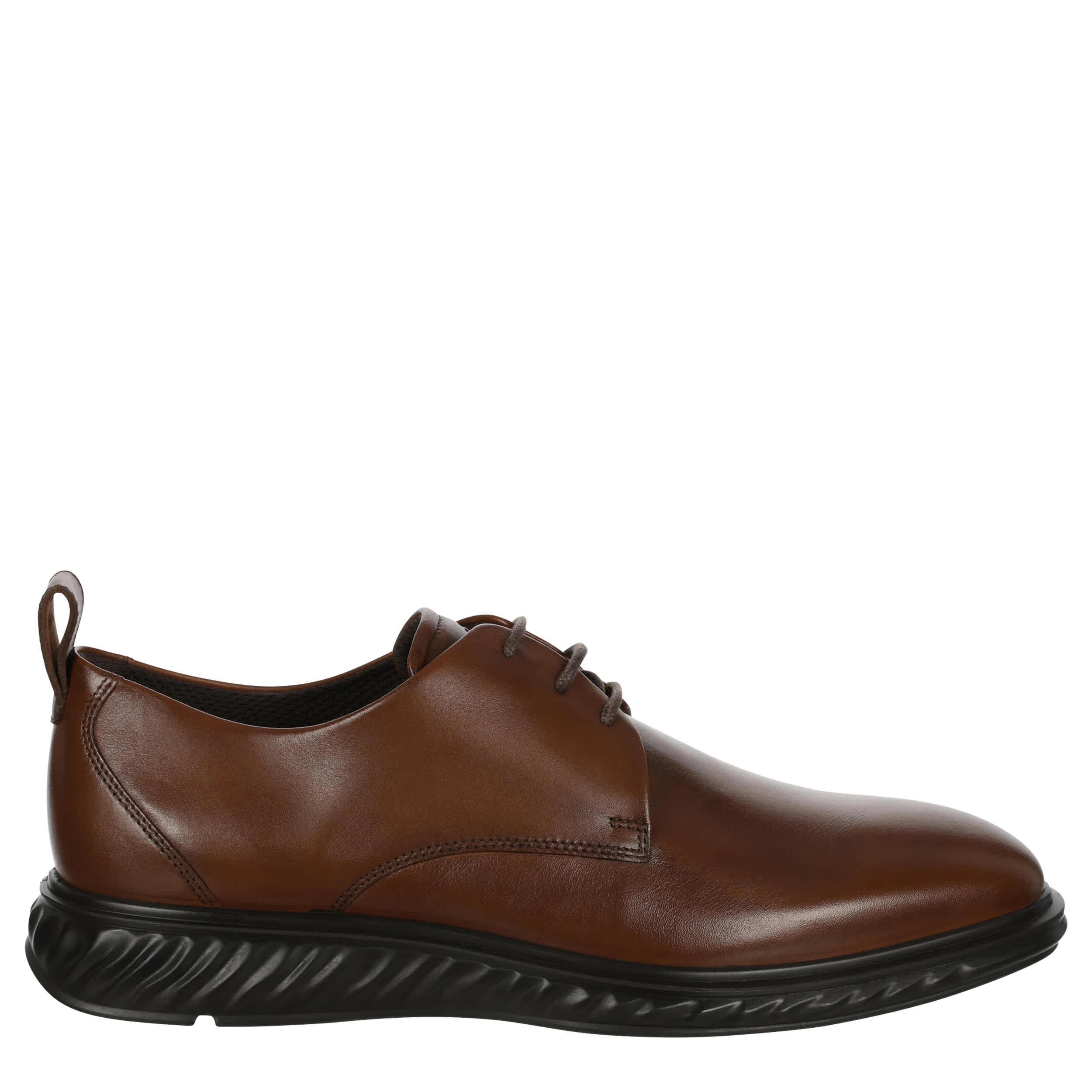 ECCO-MENS ST.1 HYBRID LITE OXFORD-BROWN & BLACK