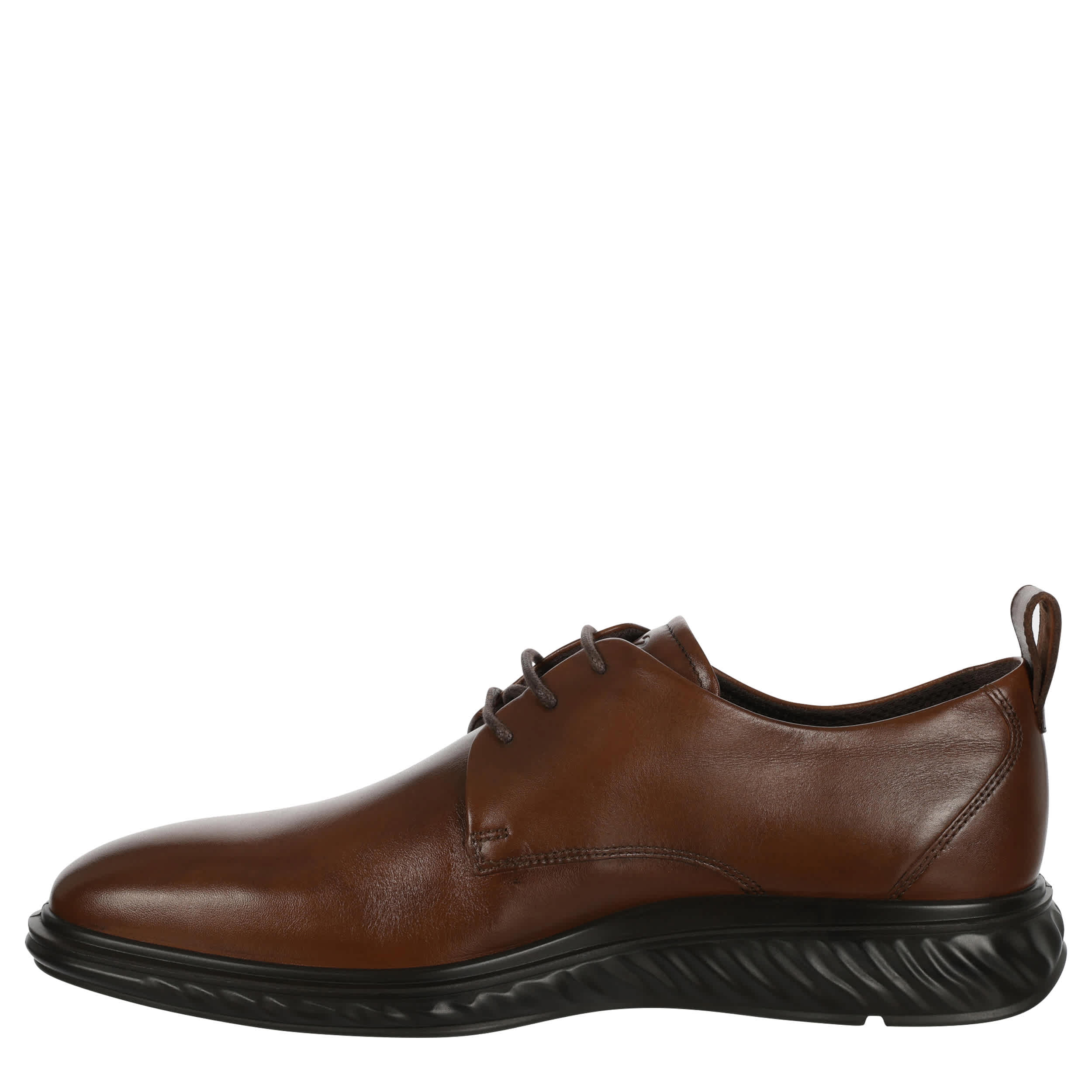 ECCO-MENS ST.1 HYBRID LITE OXFORD-BROWN & BLACK