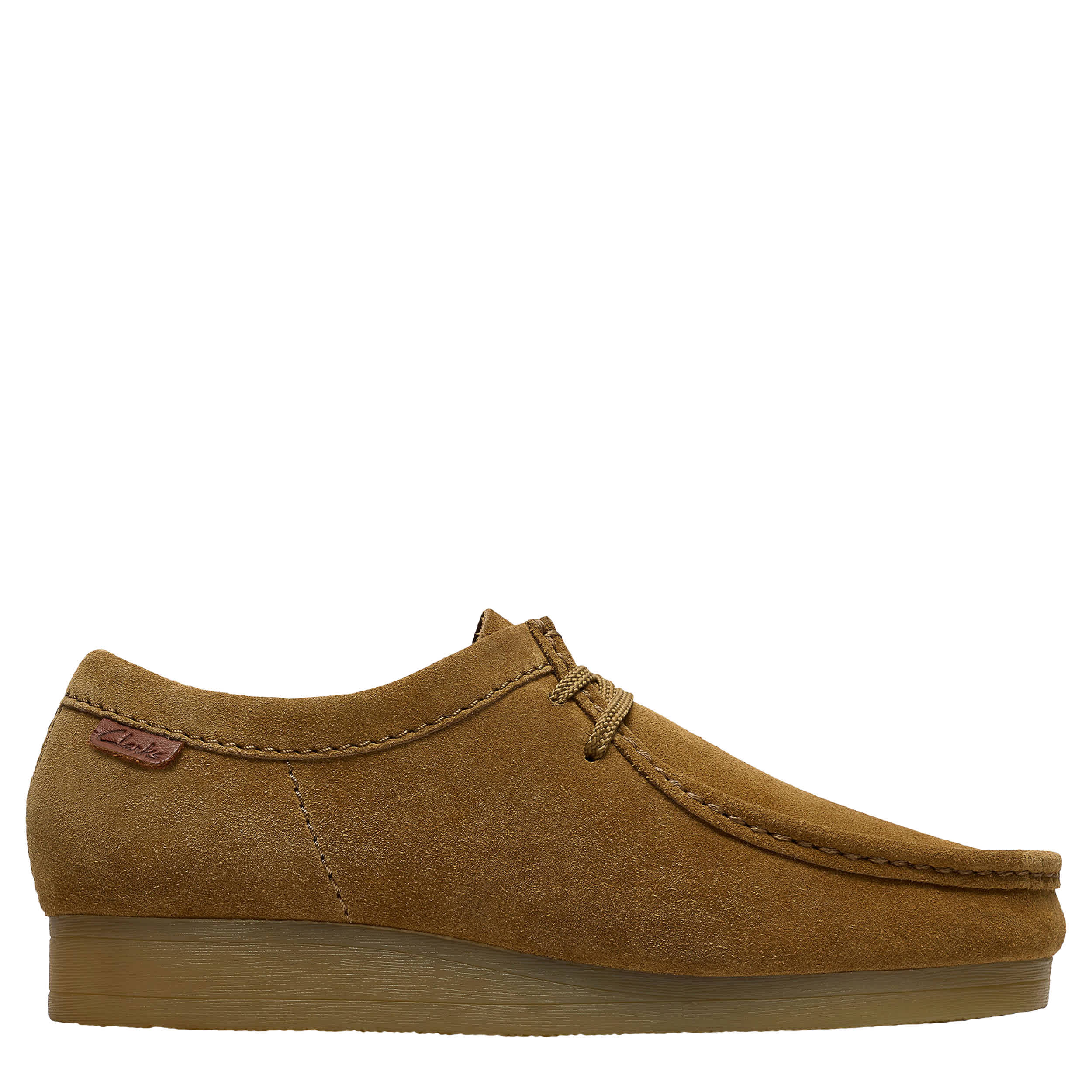 CLARKS-MENS WALLASTON LOW OXFORD-TAN & 
