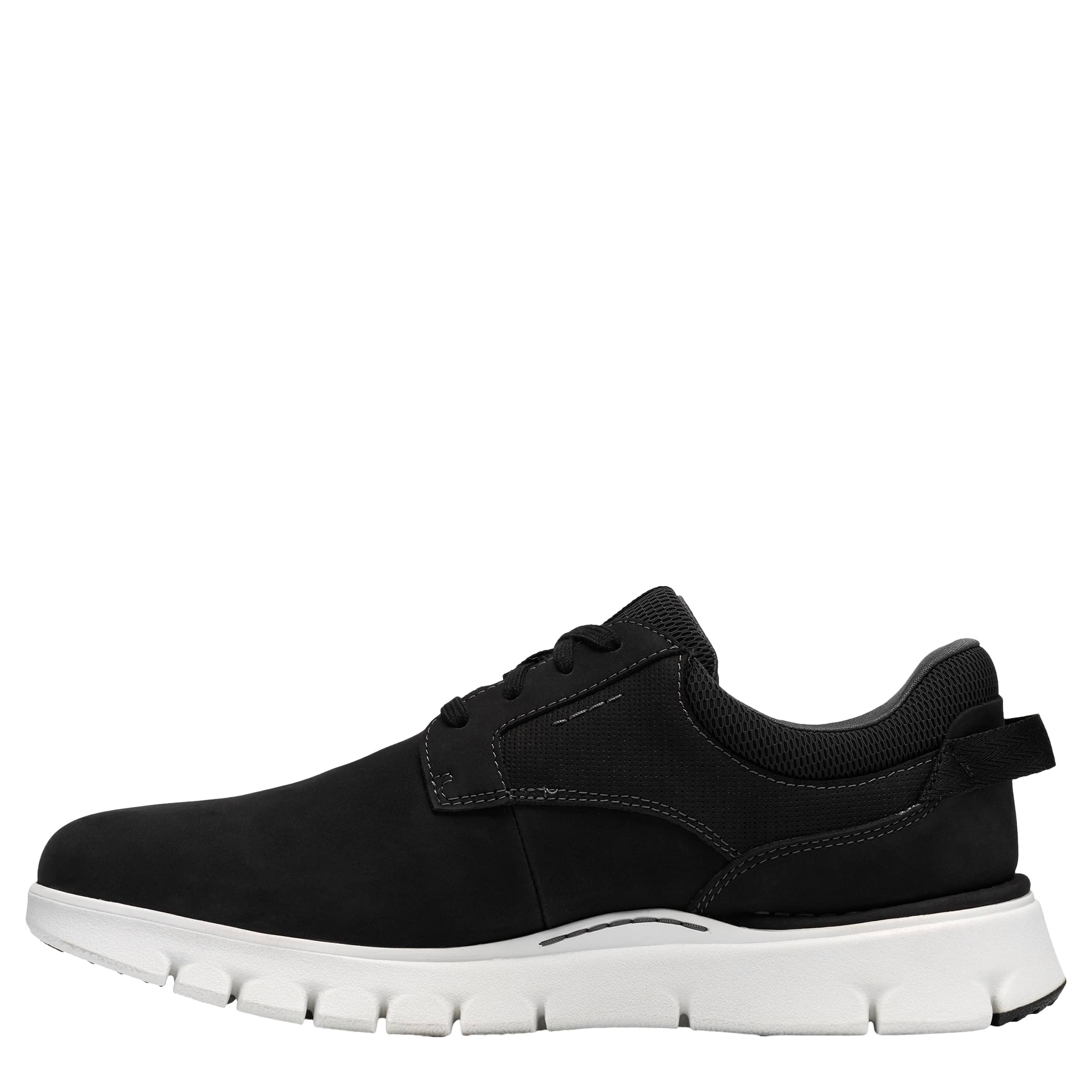 CLARKS-MENS STEP 365 PLAIN SNEAKER-BLACK & 