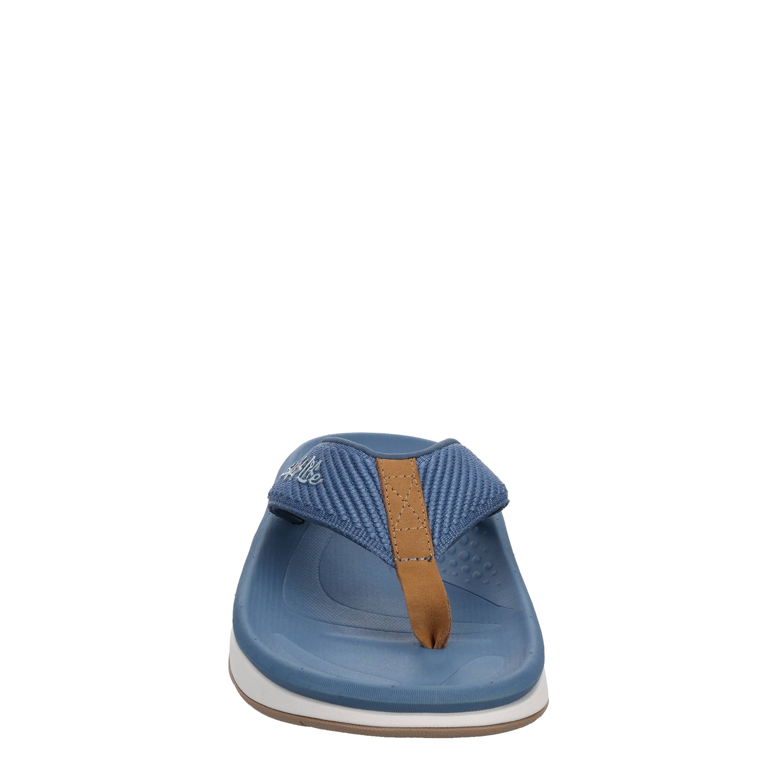 Salt Life-MENS THE SALTWATER FLIP FLOP SANDAL-BLUE & 