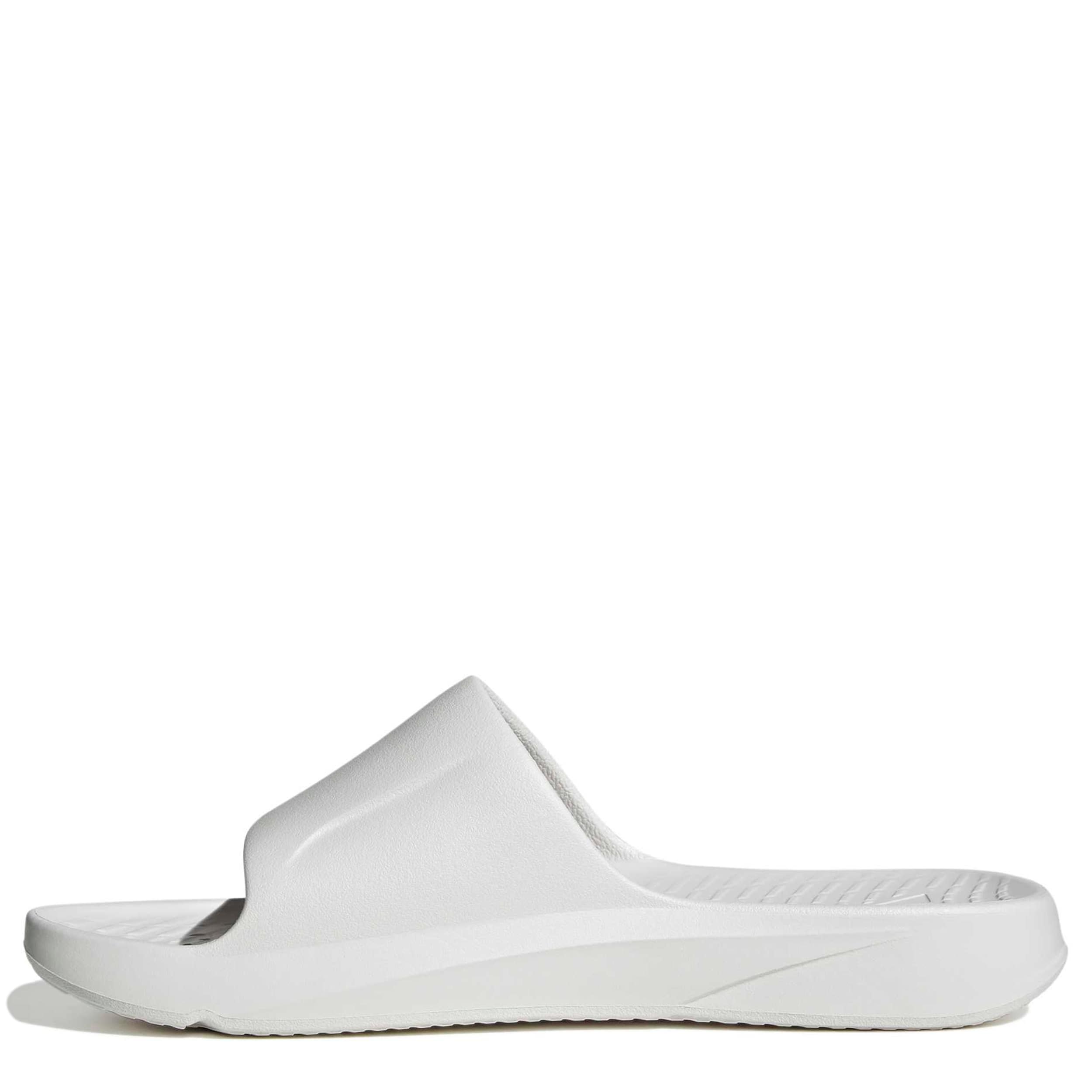 ADIDAS-WOMENS LIGHTSHIFT SLIDE SANDAL-WHITE & WHITE