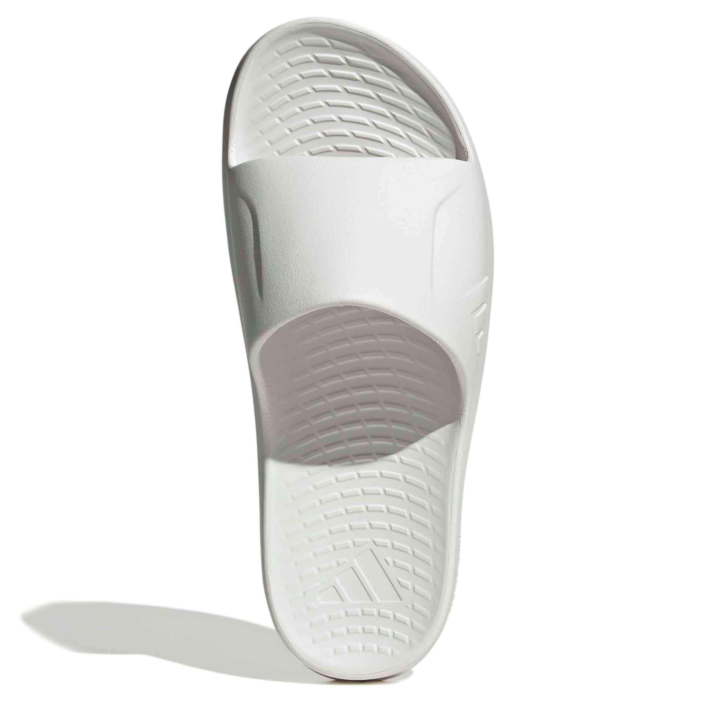 ADIDAS-WOMENS LIGHTSHIFT SLIDE SANDAL-WHITE & WHITE