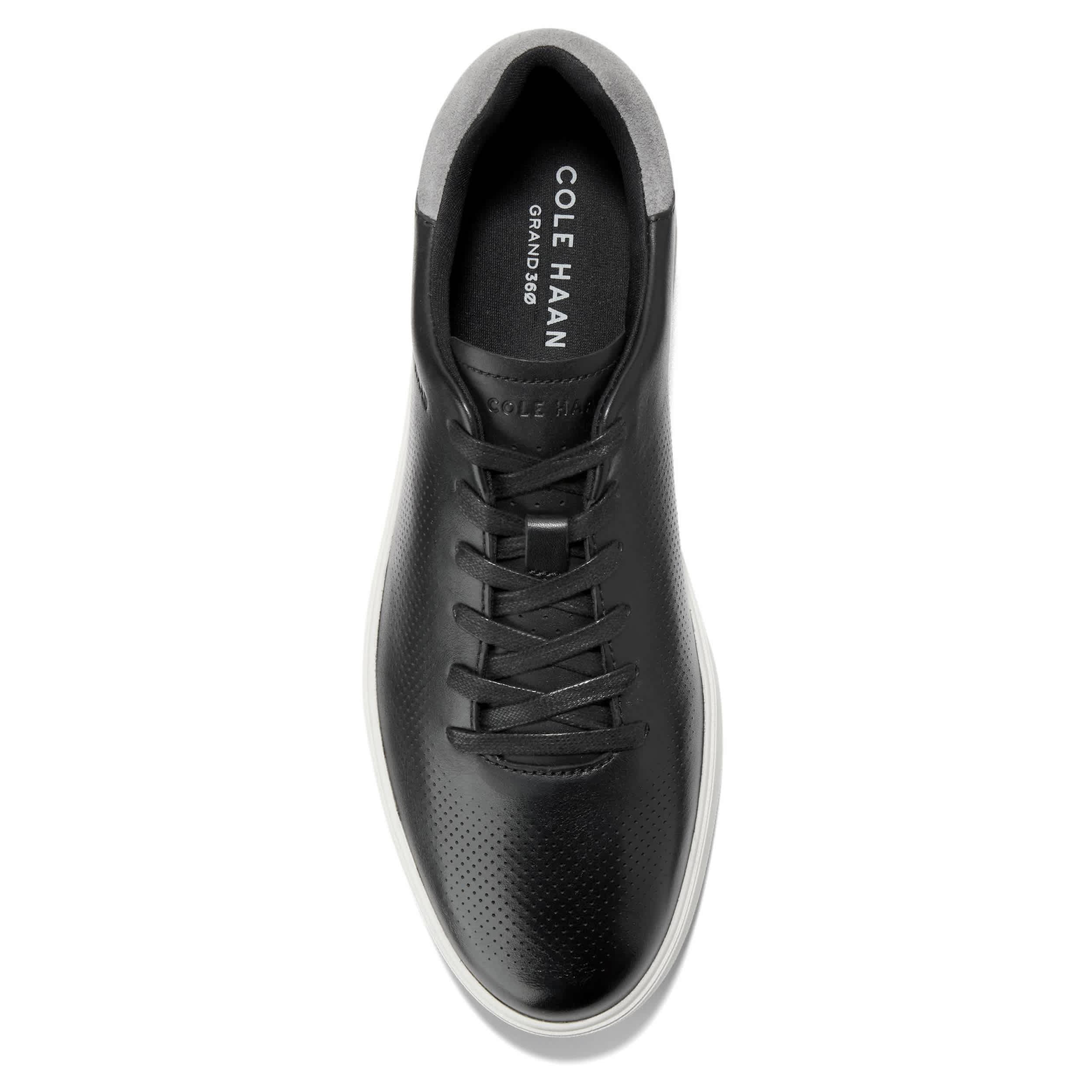 COLE HAAN-MENS GRANDPRO ANGLEACE SNEAKER-BLACK & 