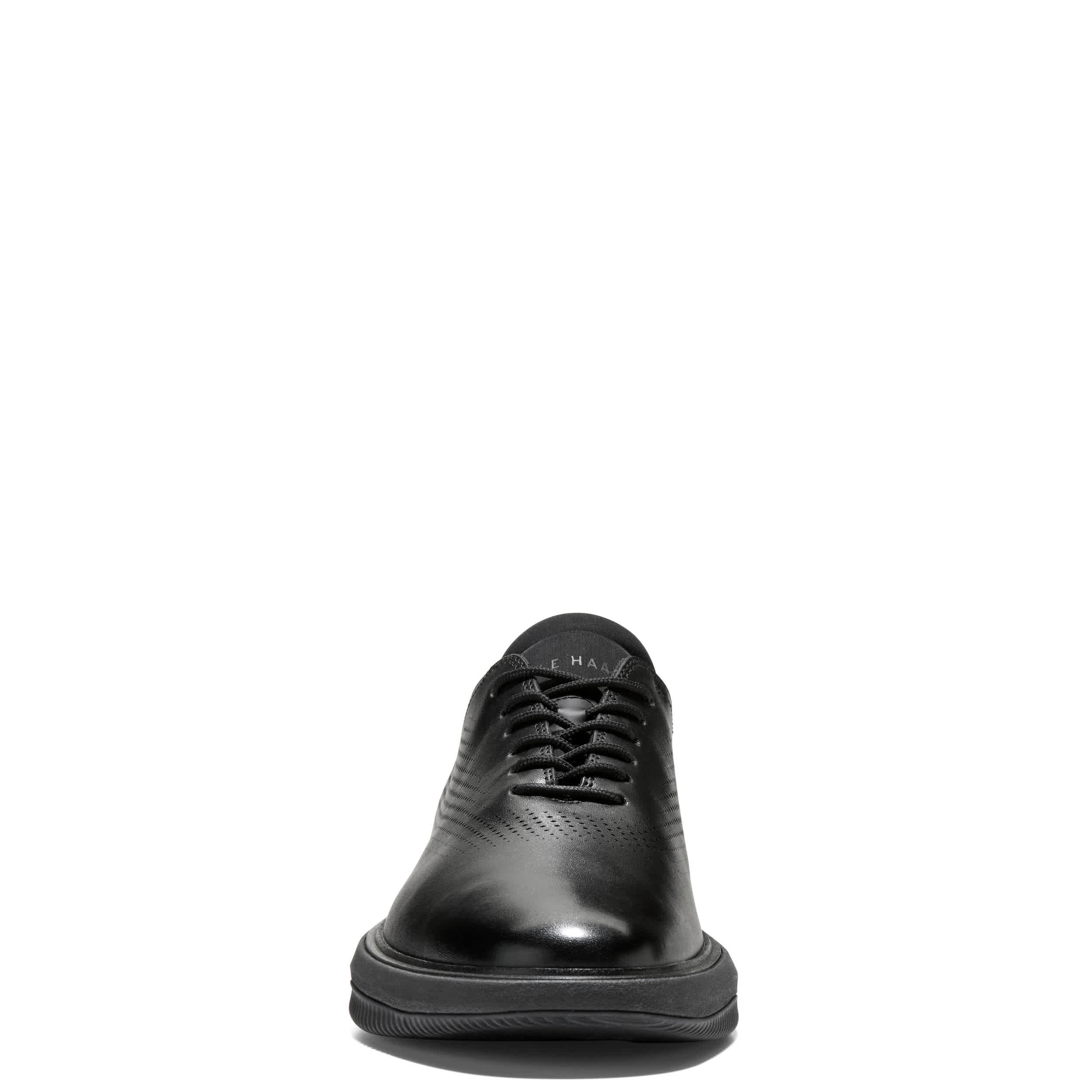 COLE HAAN-MENS GRAND PHAZE LASER OXFORD-BLACK & 