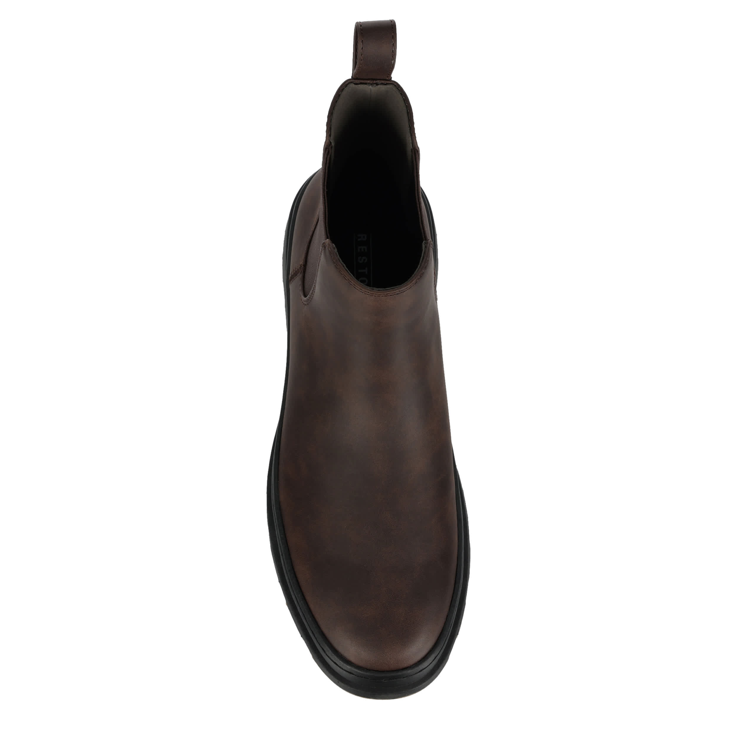 RESTORATION-MENS AUSTIN CHELSEA BOOT-BROWN & 