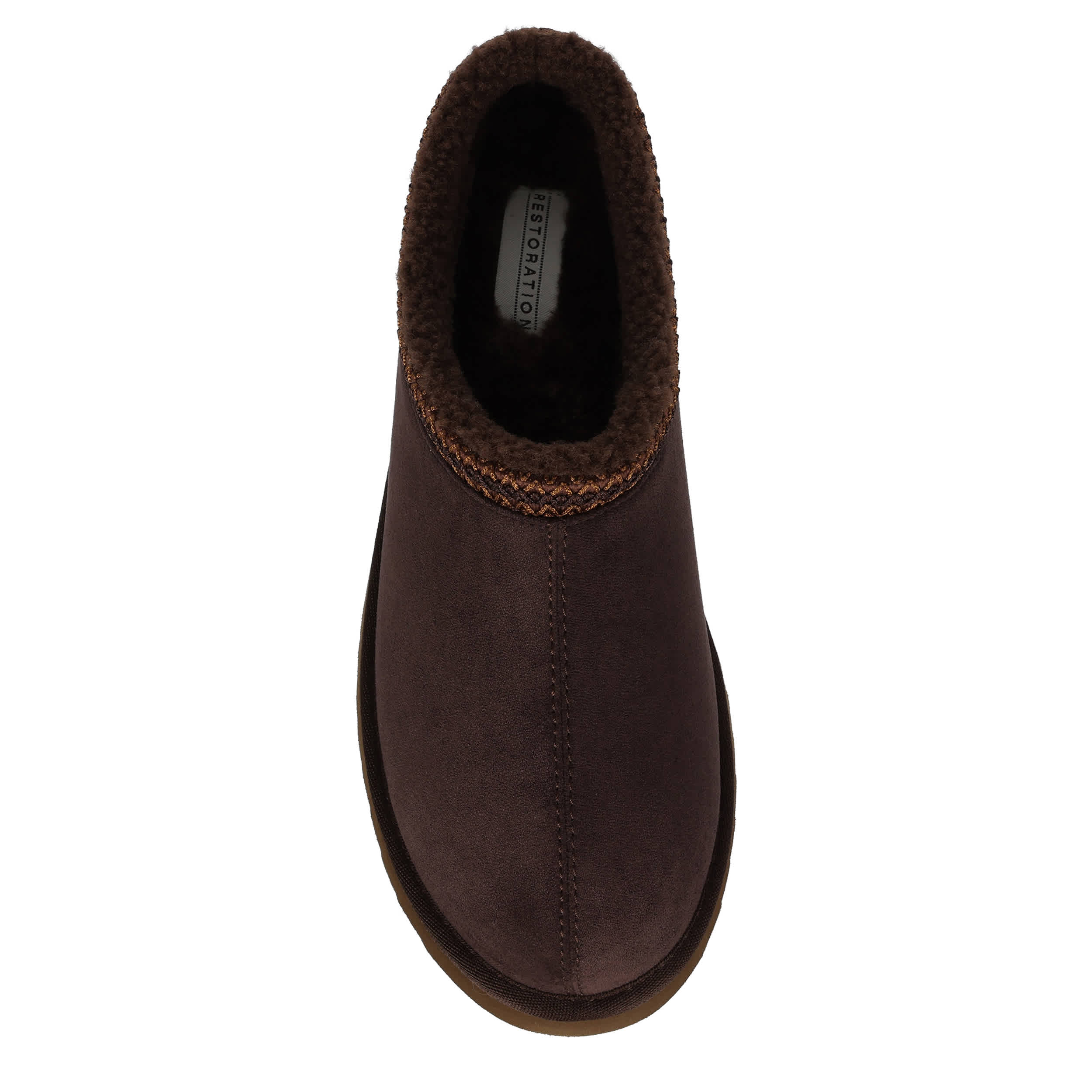 RESTORATION-MENS NOAHH SLIPPER-BROWN & 