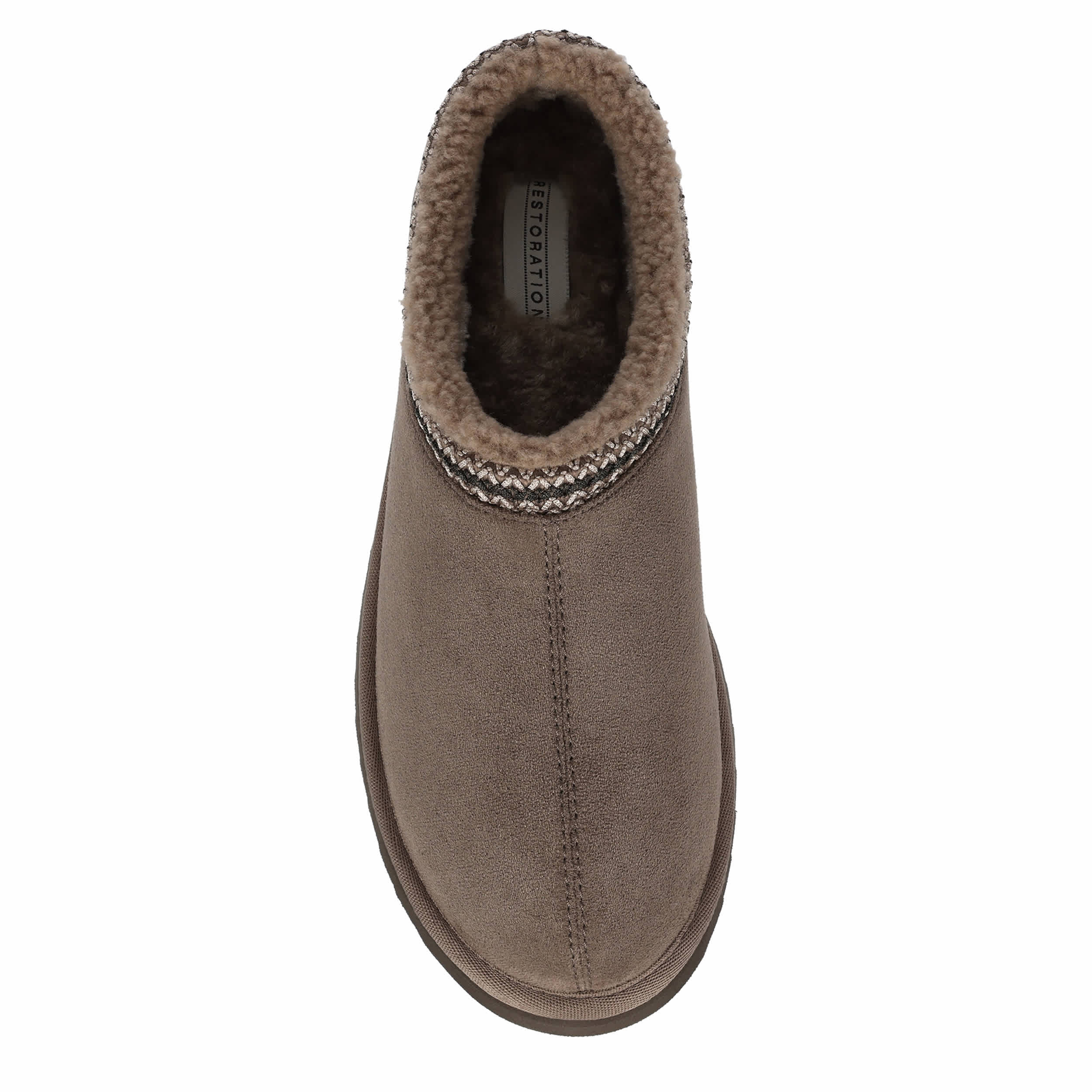 RESTORATION-MENS NOAHH SLIPPER-GREY & 