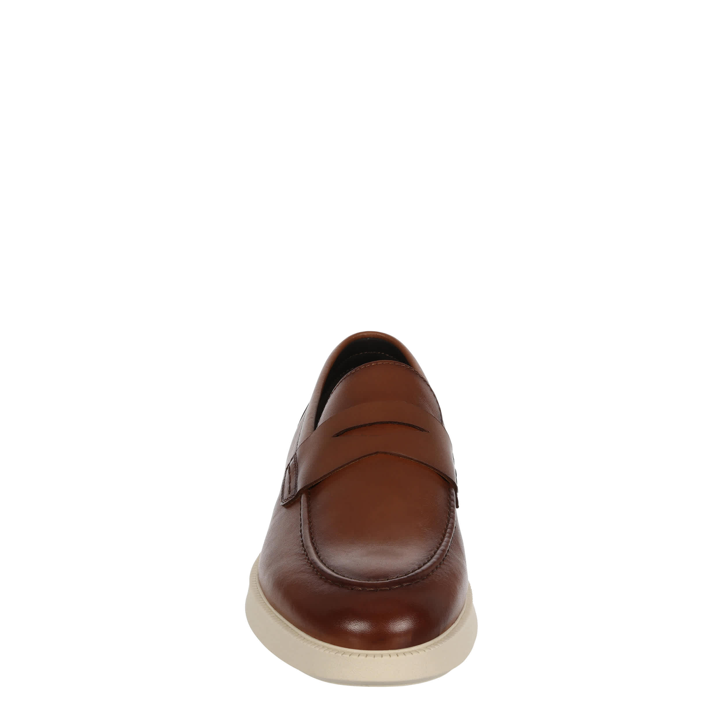 FRANCO FORTINI-MENS WANSTEAD PENNY LOAFER-COGNAC & 