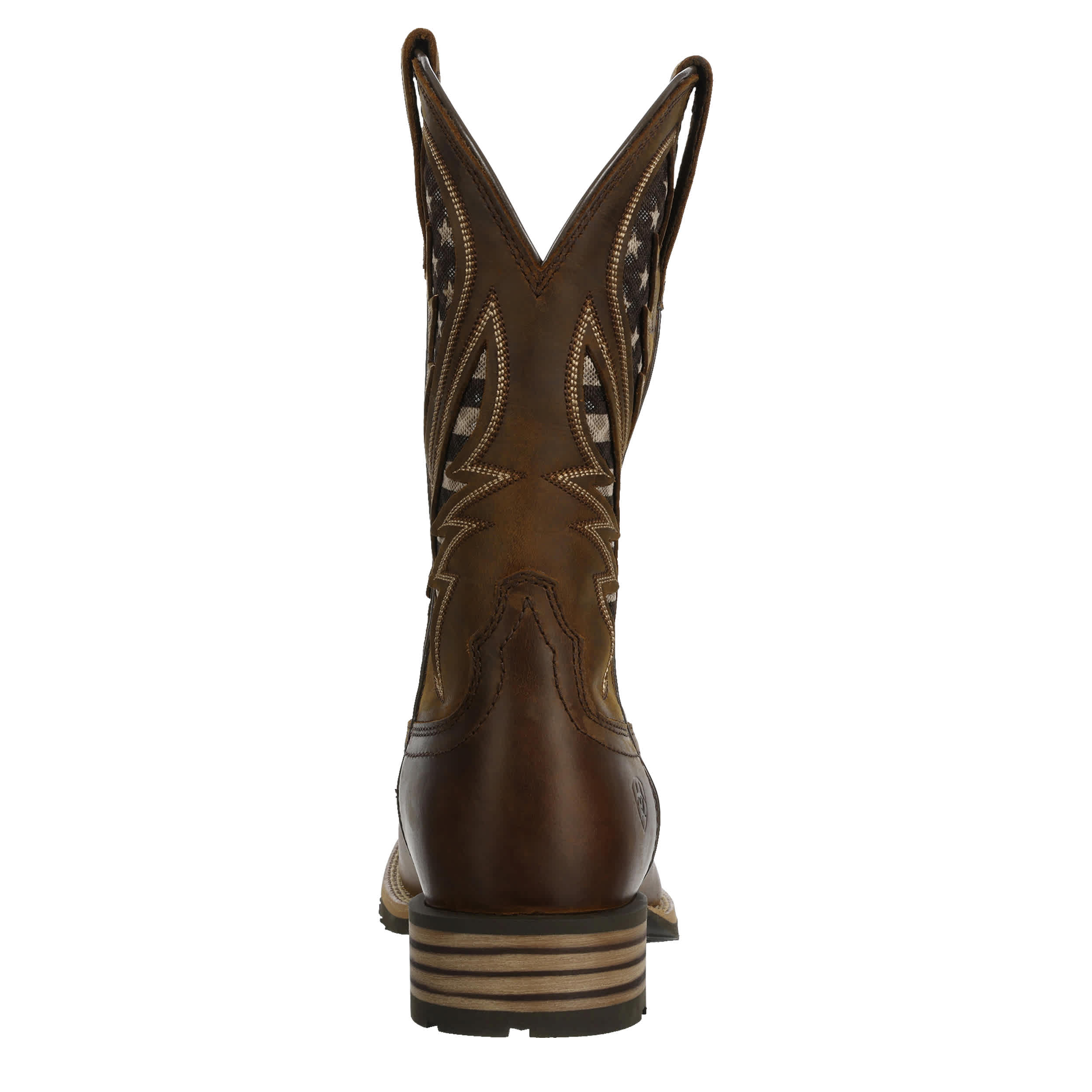 ARIAT-MENS HYBRID VENTTEK SQUARE TOE WESTERN BOOT-BROWN & 