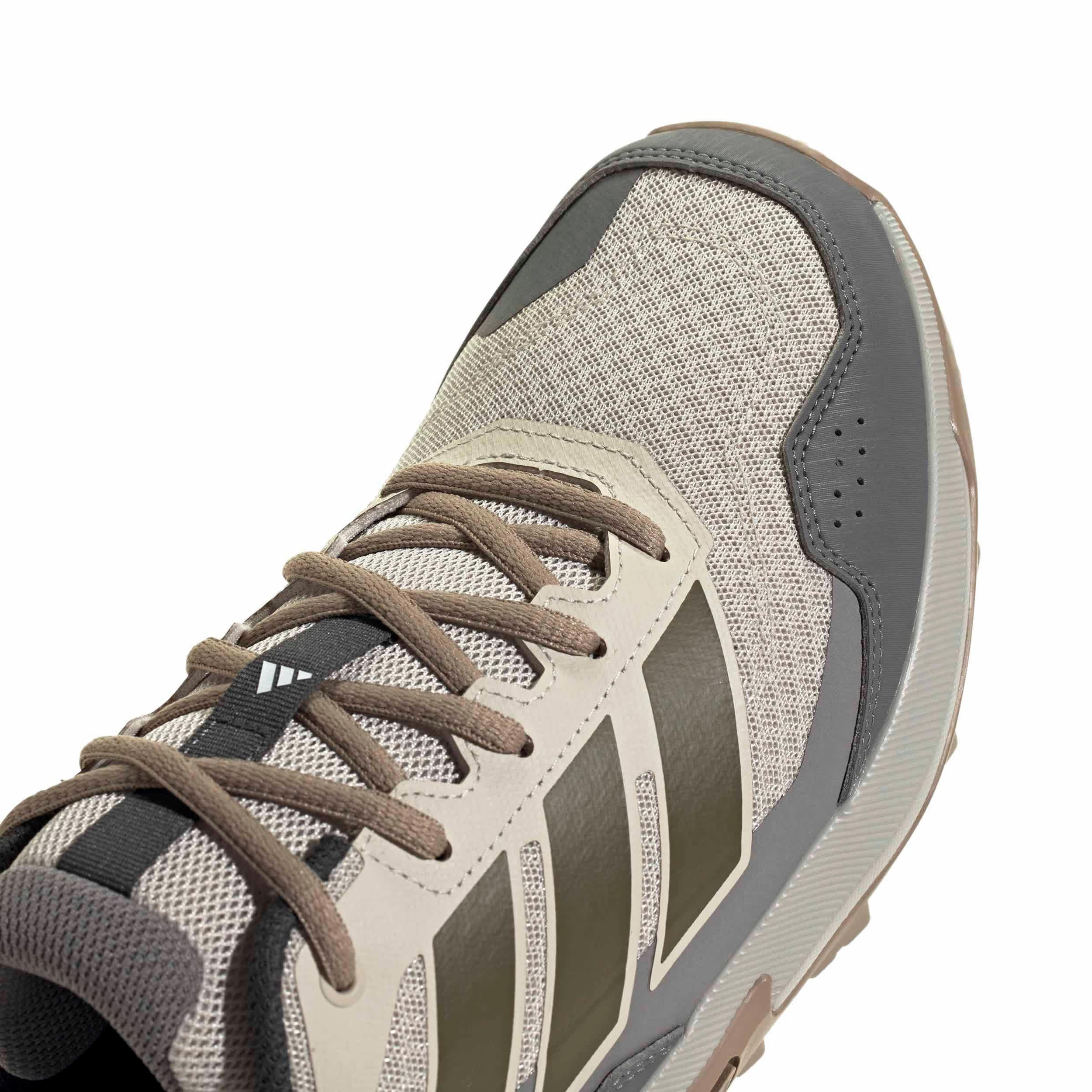 ADIDAS-MENS TERREX EASTRAIL 3 HIKING SHOE-OFF WHITE & GREEN