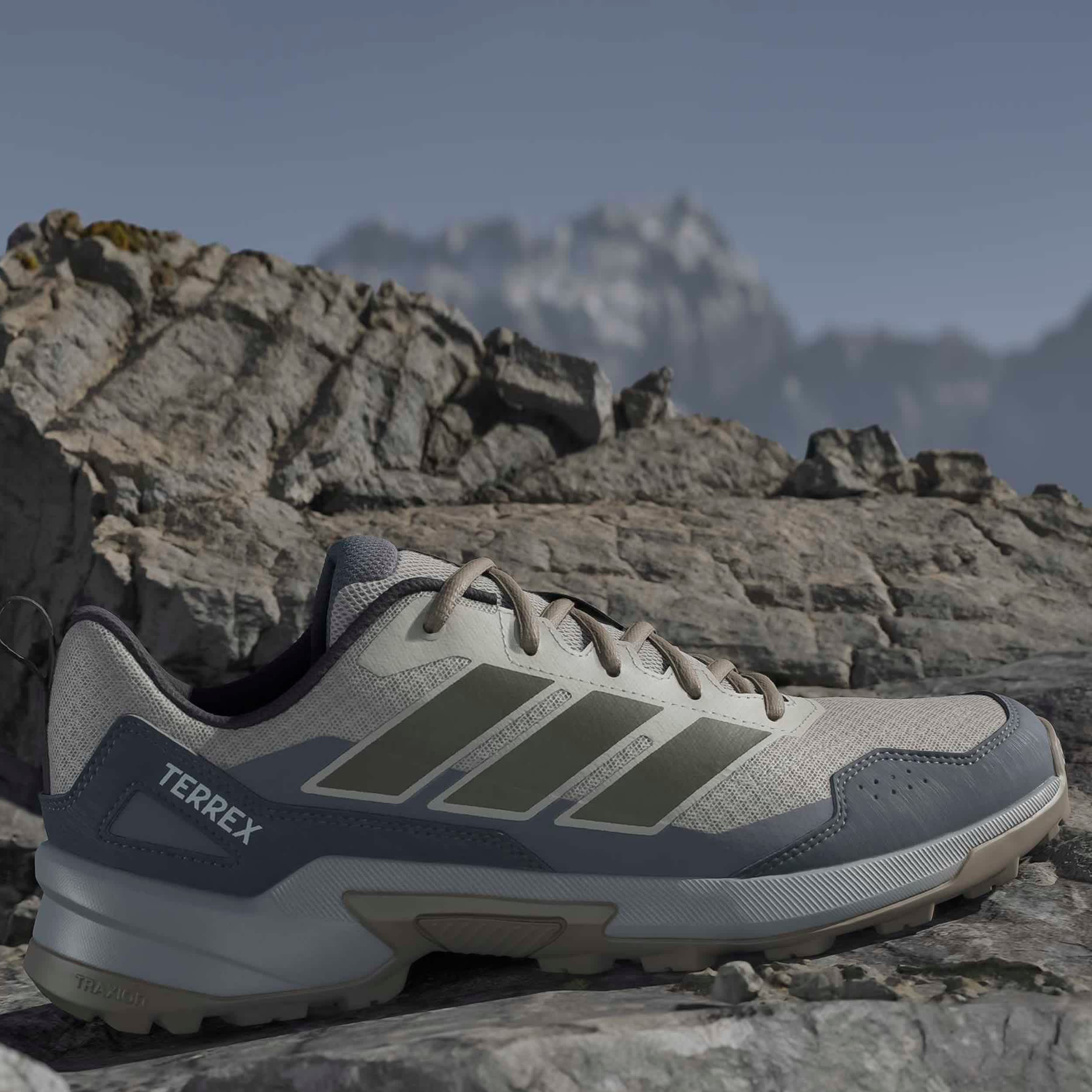 ADIDAS-MENS TERREX EASTRAIL 3 HIKING SHOE-OFF WHITE & GREEN