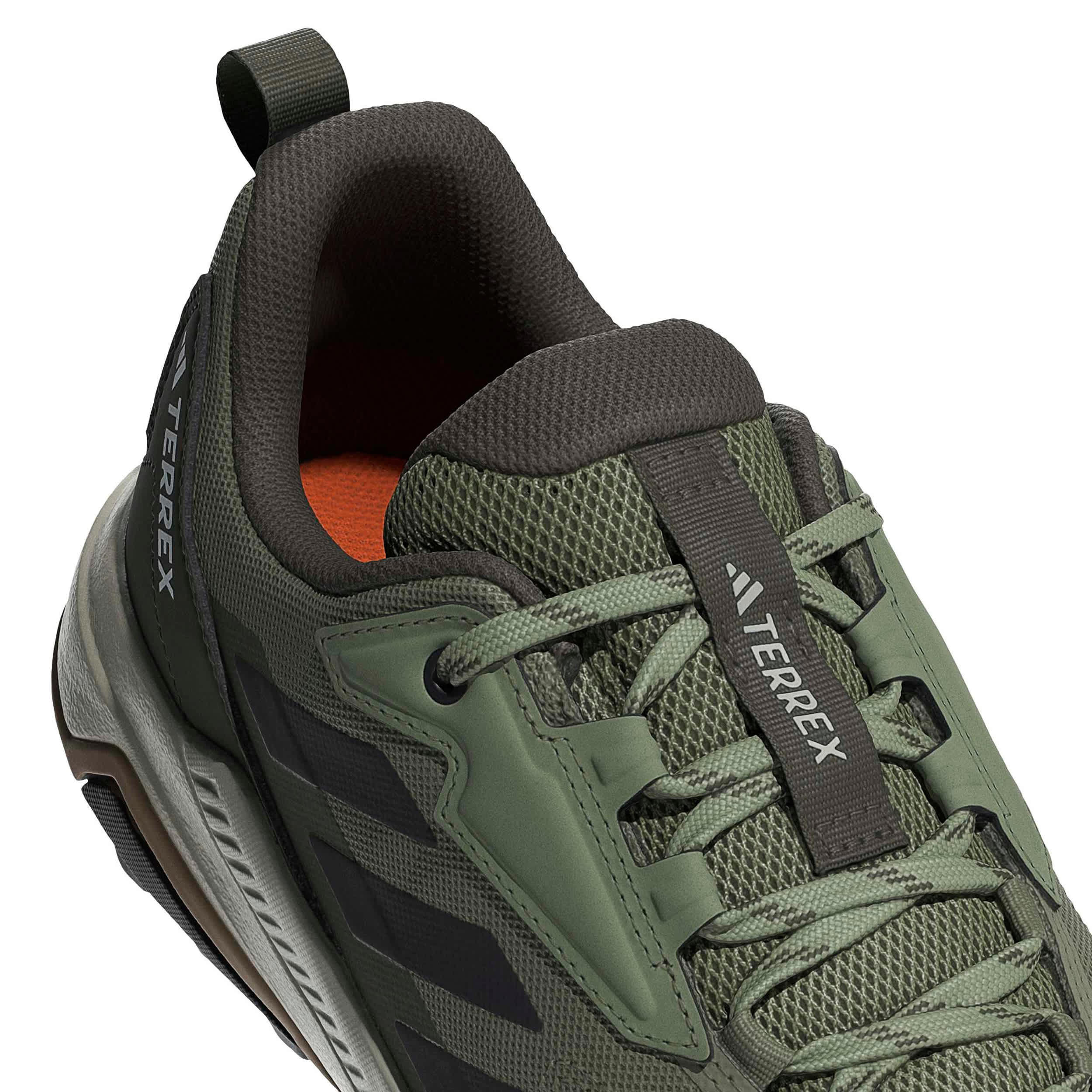 ADIDAS-MENS TERREX ANYLANDER HIKING SHOE-GREEN & DARK GREY