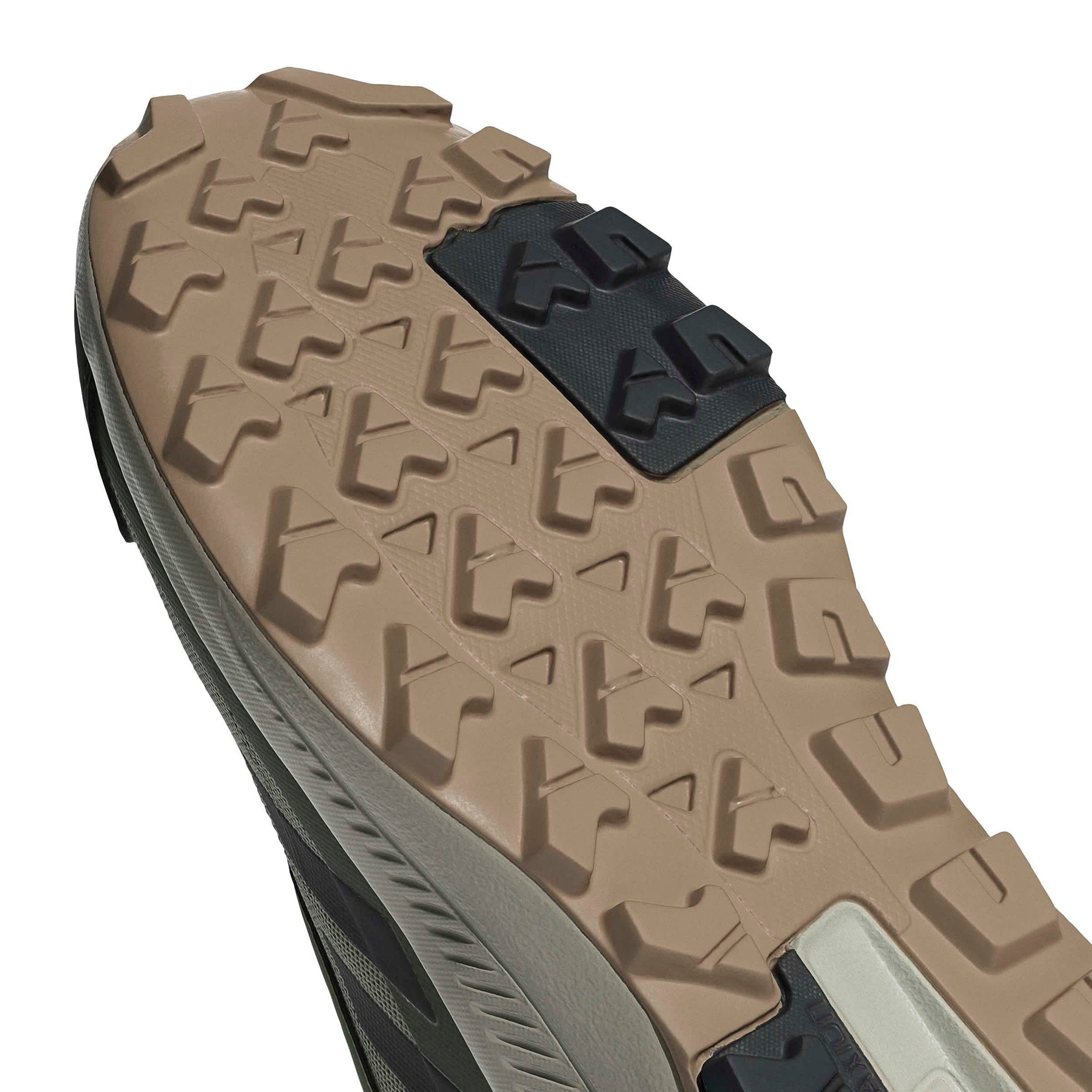 ADIDAS-MENS TERREX ANYLANDER HIKING SHOE-GREEN & DARK GREY