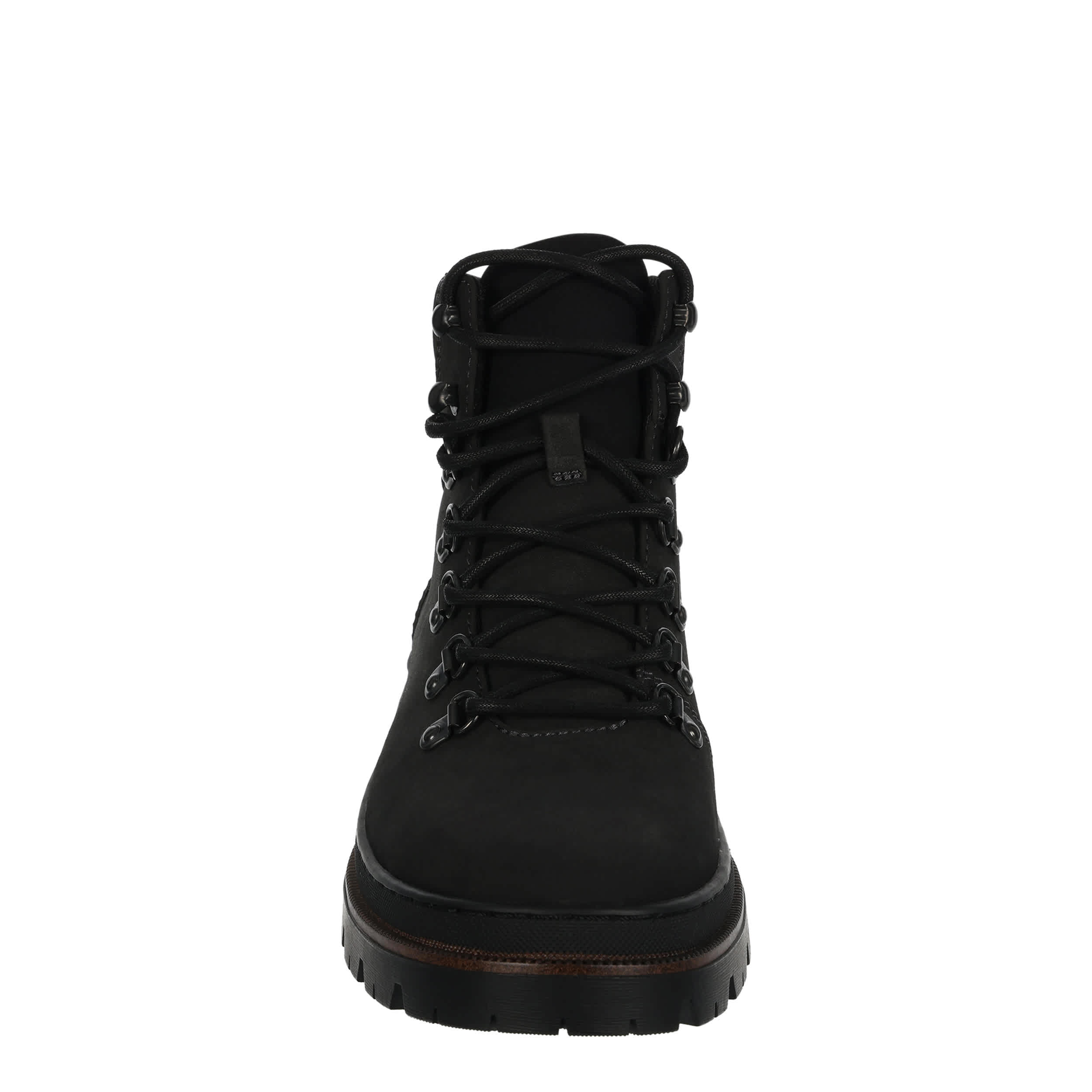 RESTORATION-MENS NELSON LACE UP BOOT-BLACK & 