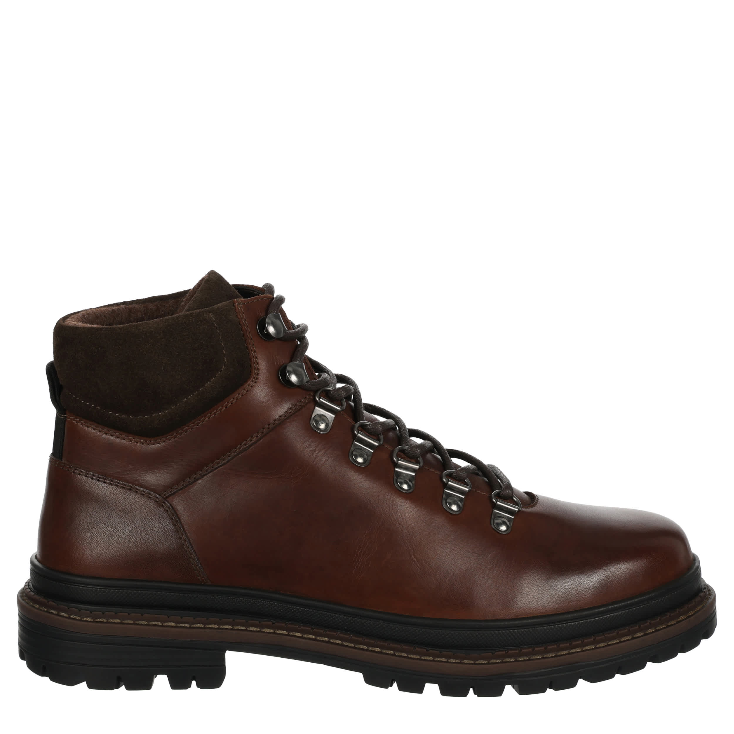 RESTORATION-MENS NELSON LACE UP BOOT-BROWN & 