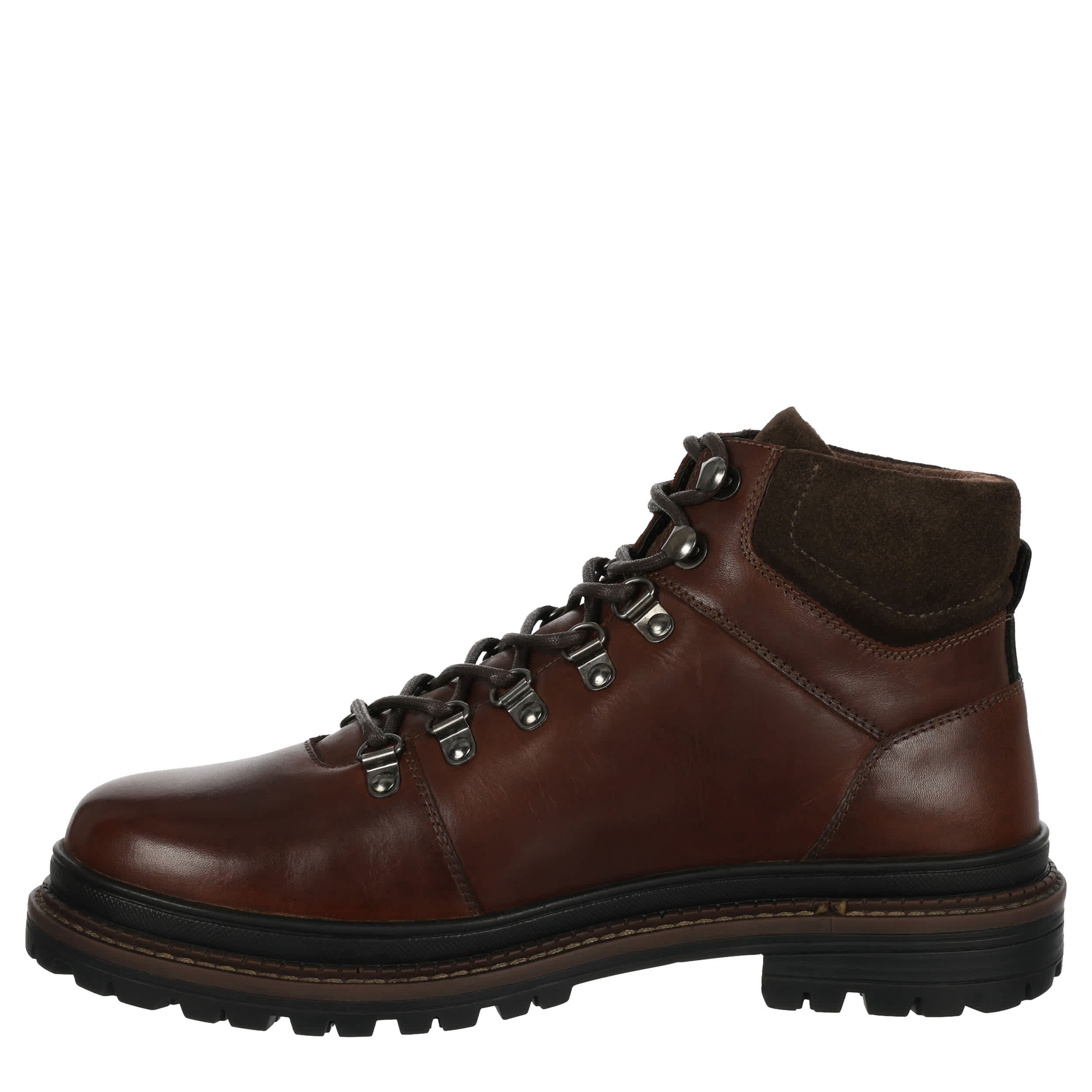 RESTORATION-MENS NELSON LACE UP BOOT-BROWN & 