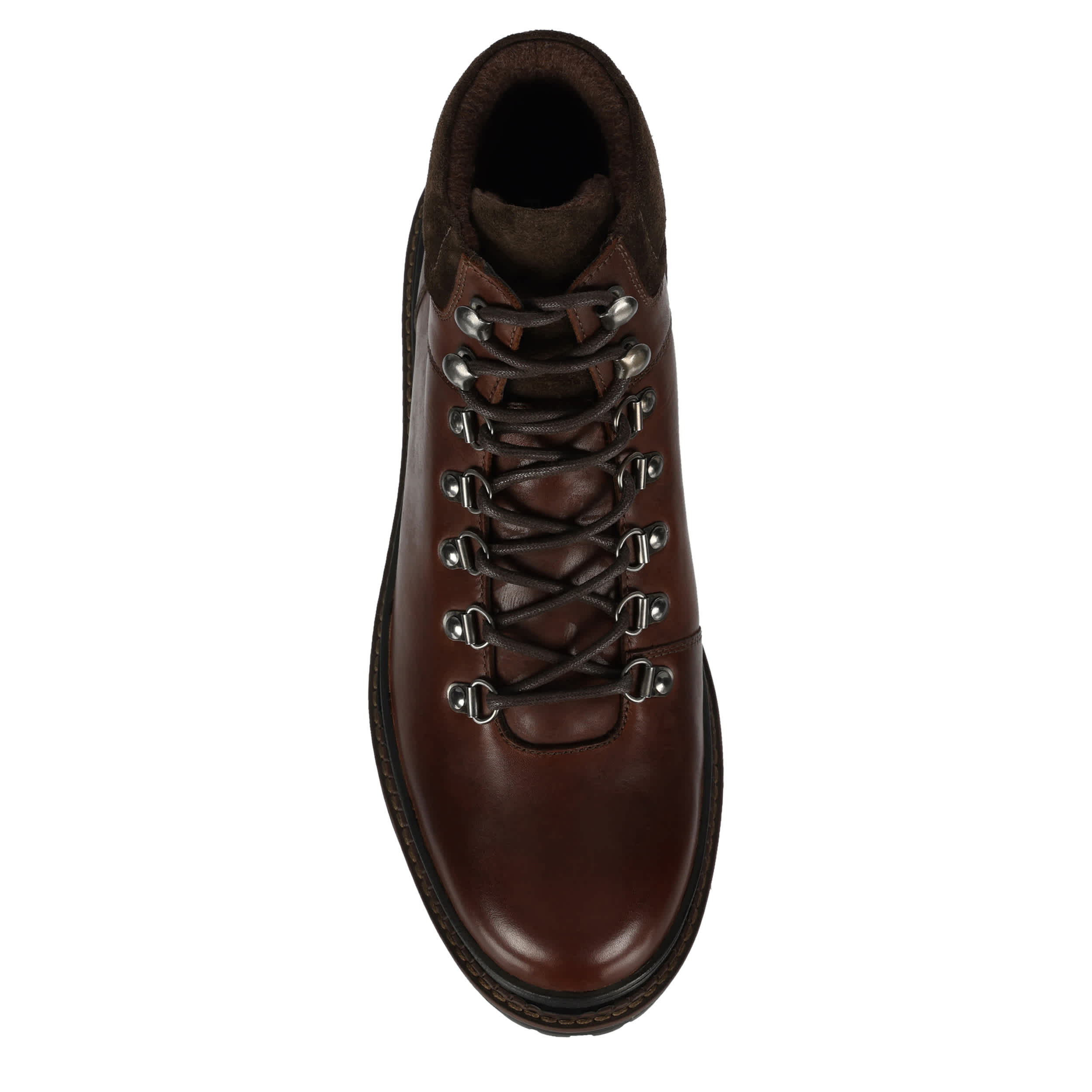 RESTORATION-MENS NELSON LACE UP BOOT-BROWN & 