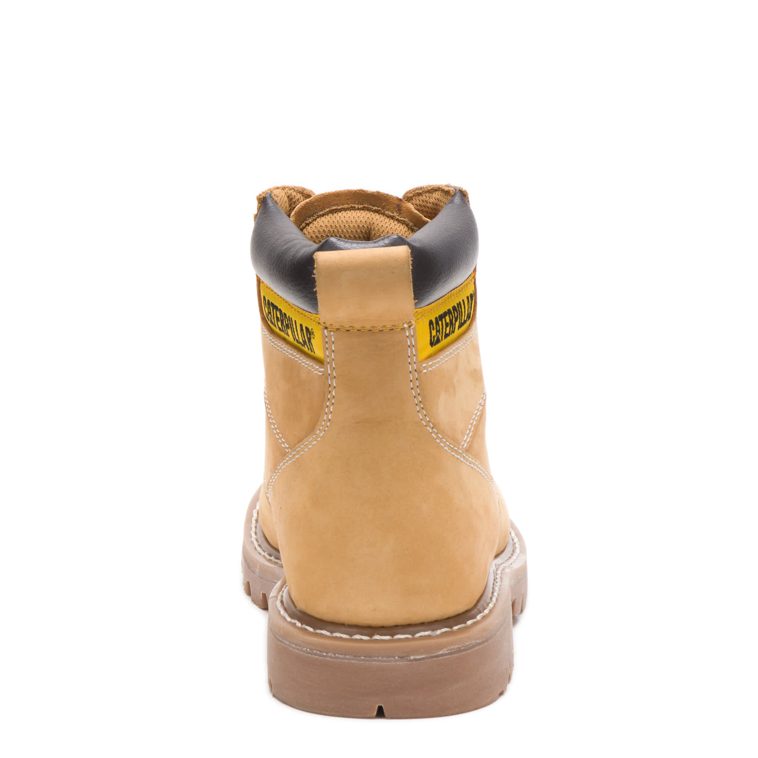 CATERPILLAR-MENS SECOND SHIFT SOFT TOE WORK BOOT-COGNAC & 