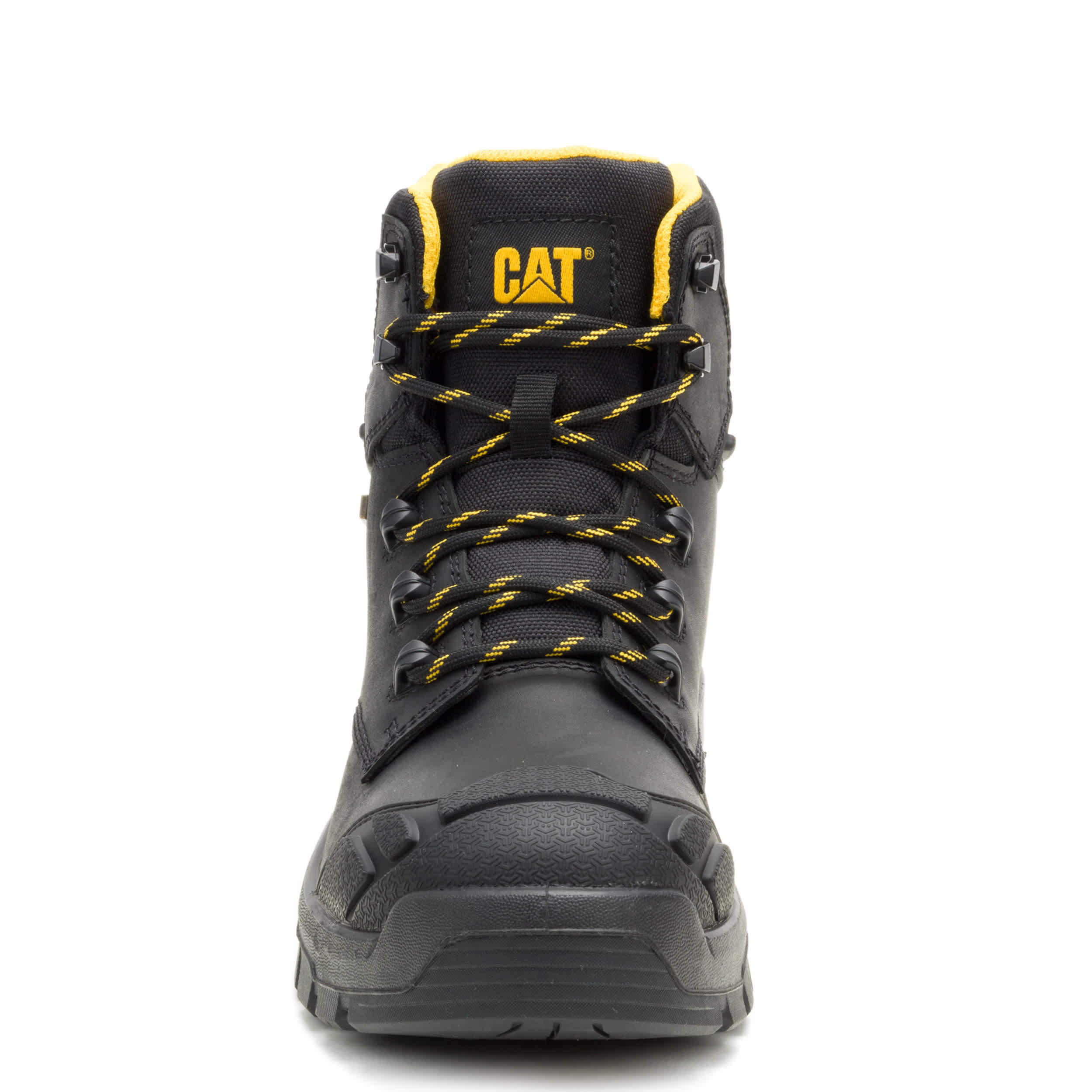 CATERPILLAR-MENS STRIVER XL 6" STEEL TOE WORK BOOT-BLACK & 