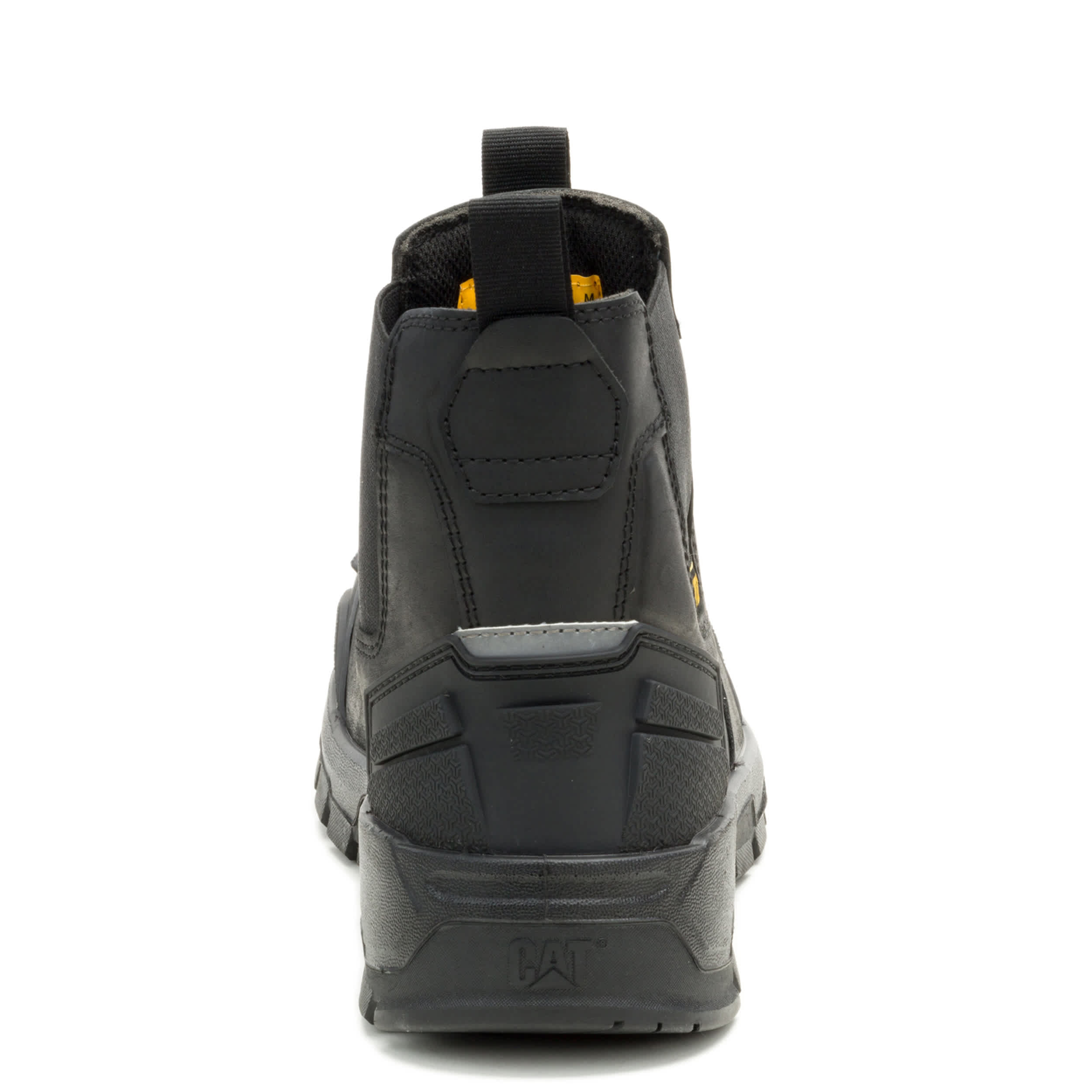 CATERPILLAR-MENS STRIVER CHELSEA XL STEEL TOE WORK BOOT-BLACK & 
