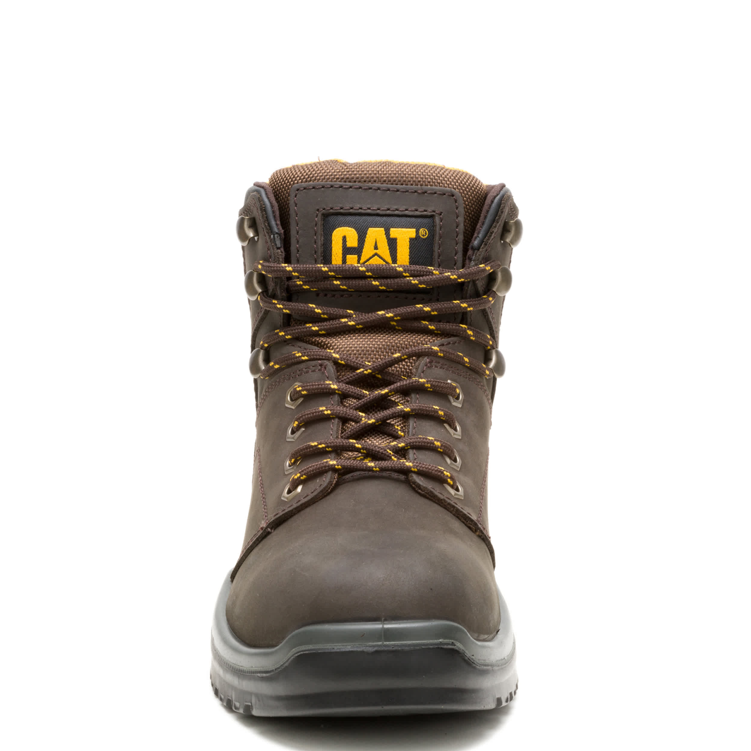 CATERPILLAR-MENS STRIVER SOFT TOE WORK BOOT-BROWN & 