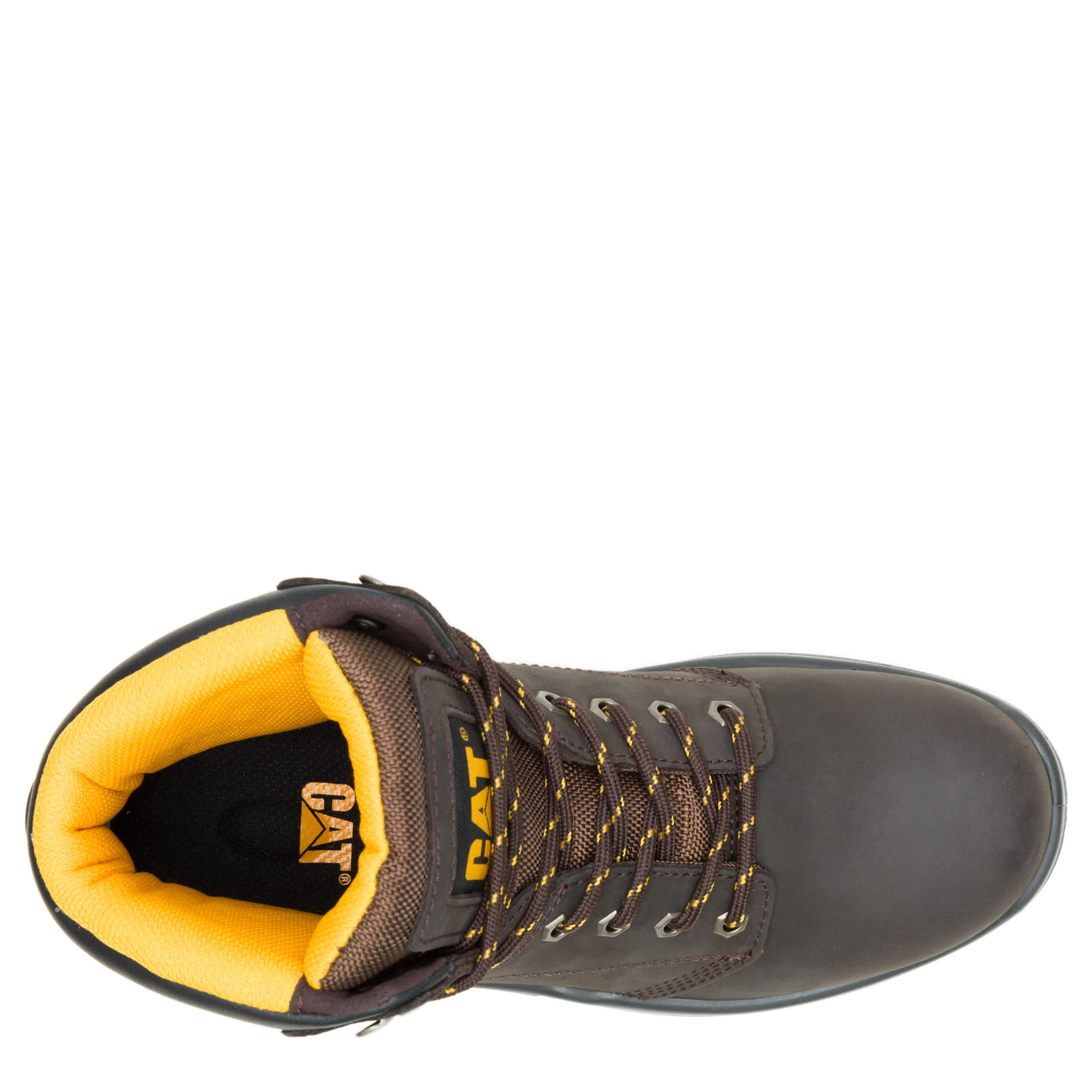 CATERPILLAR-MENS STRIVER SOFT TOE WORK BOOT-BROWN & 