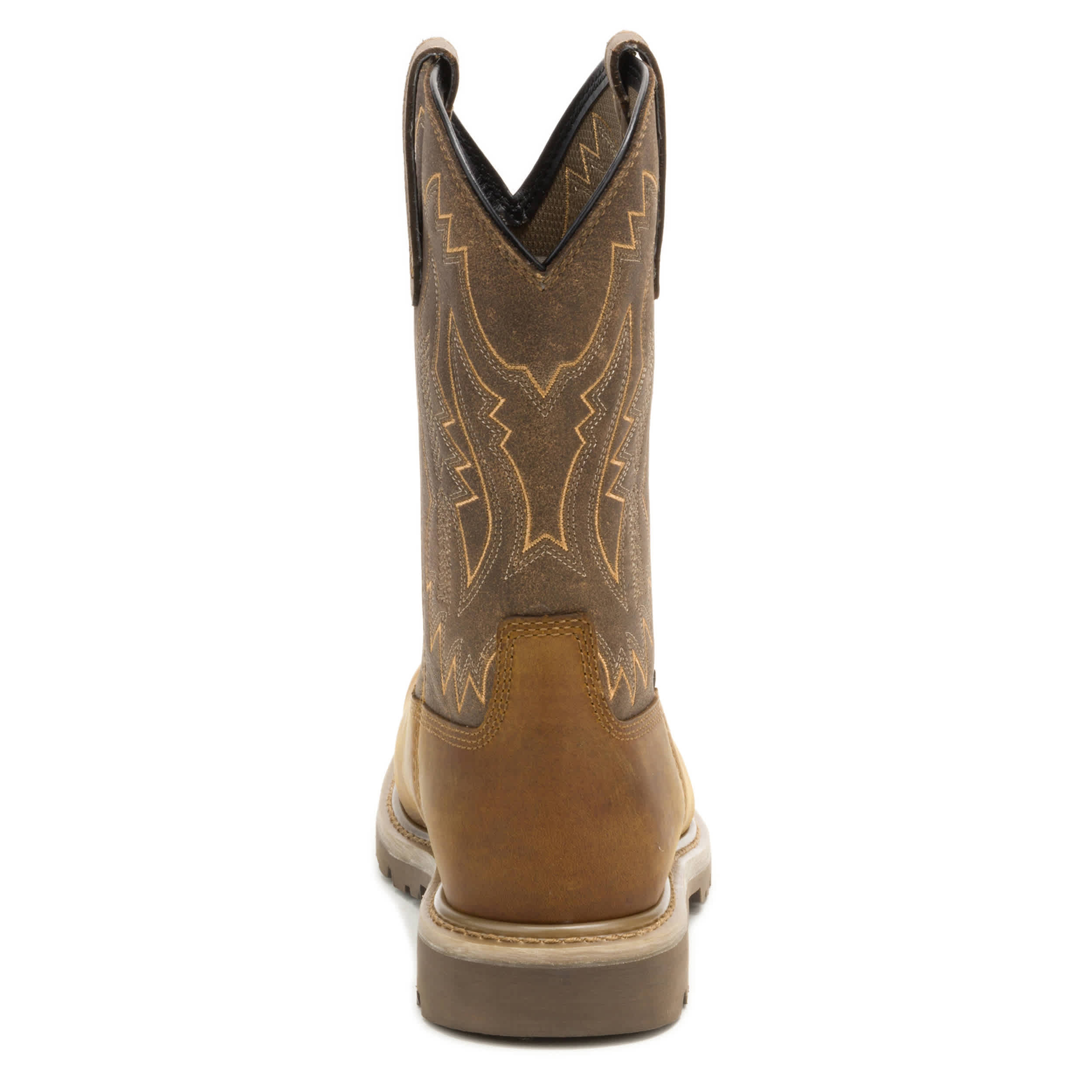 CATERPILLAR-MENS COLORADO FRONTIER STEEL TOE WORK BOOT-KHAKI & 