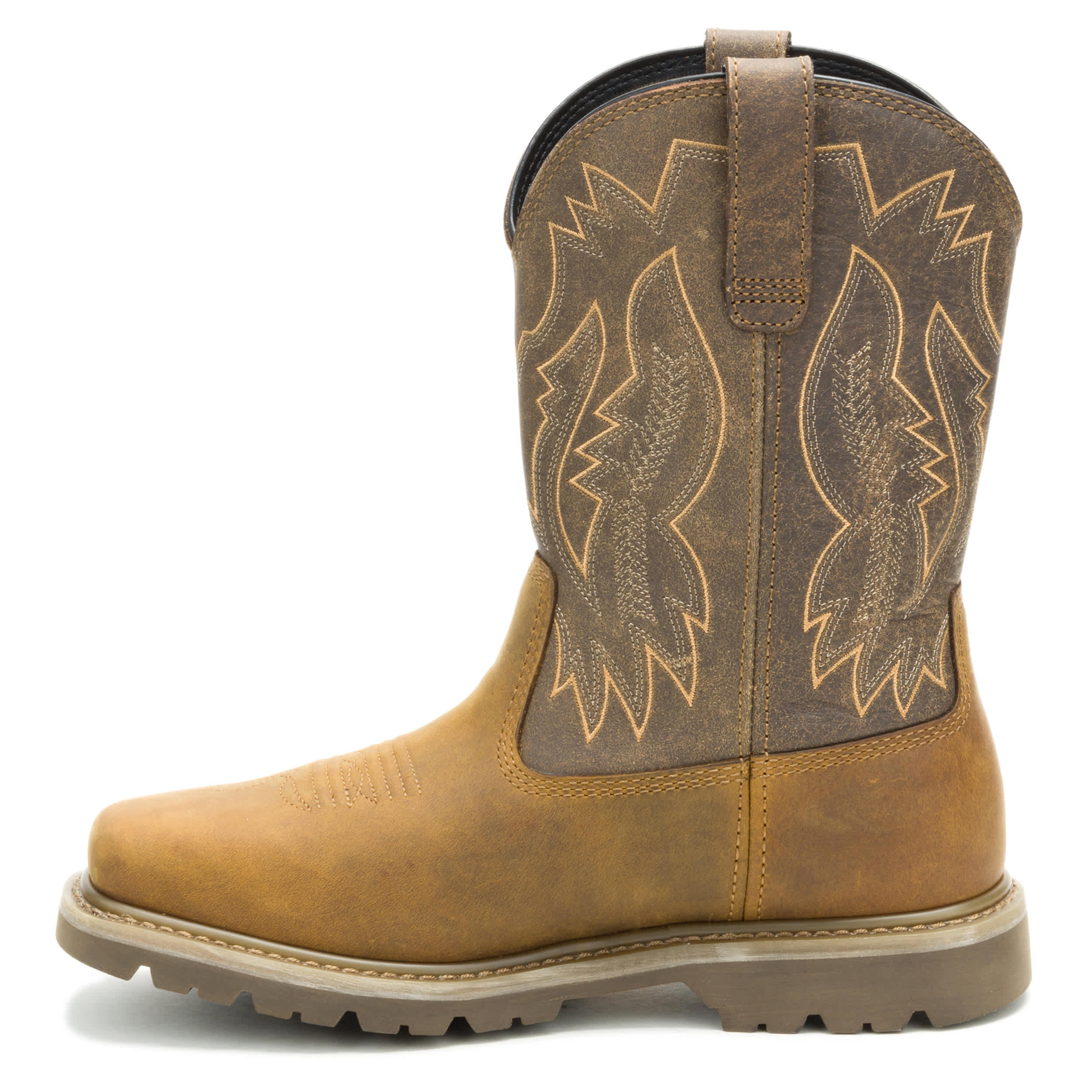 CATERPILLAR-MENS COLORADO FRONTIER SOFT TOE WORK BOOT-KHAKI & KHAKI