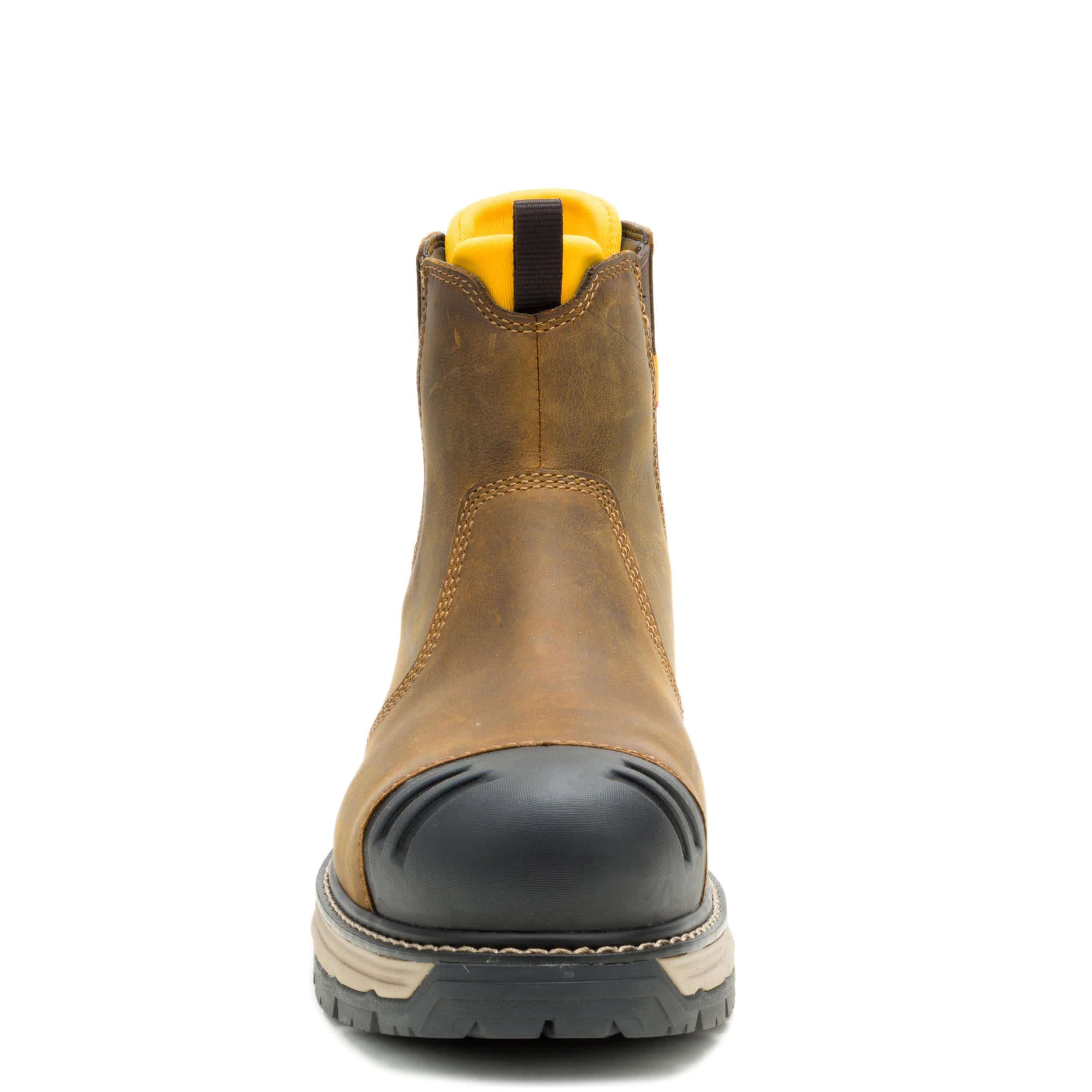 CATERPILLAR-MENS EXCAVATOR POWER SPRING CHELSEA CT WORK BOOT-KHAKI & 