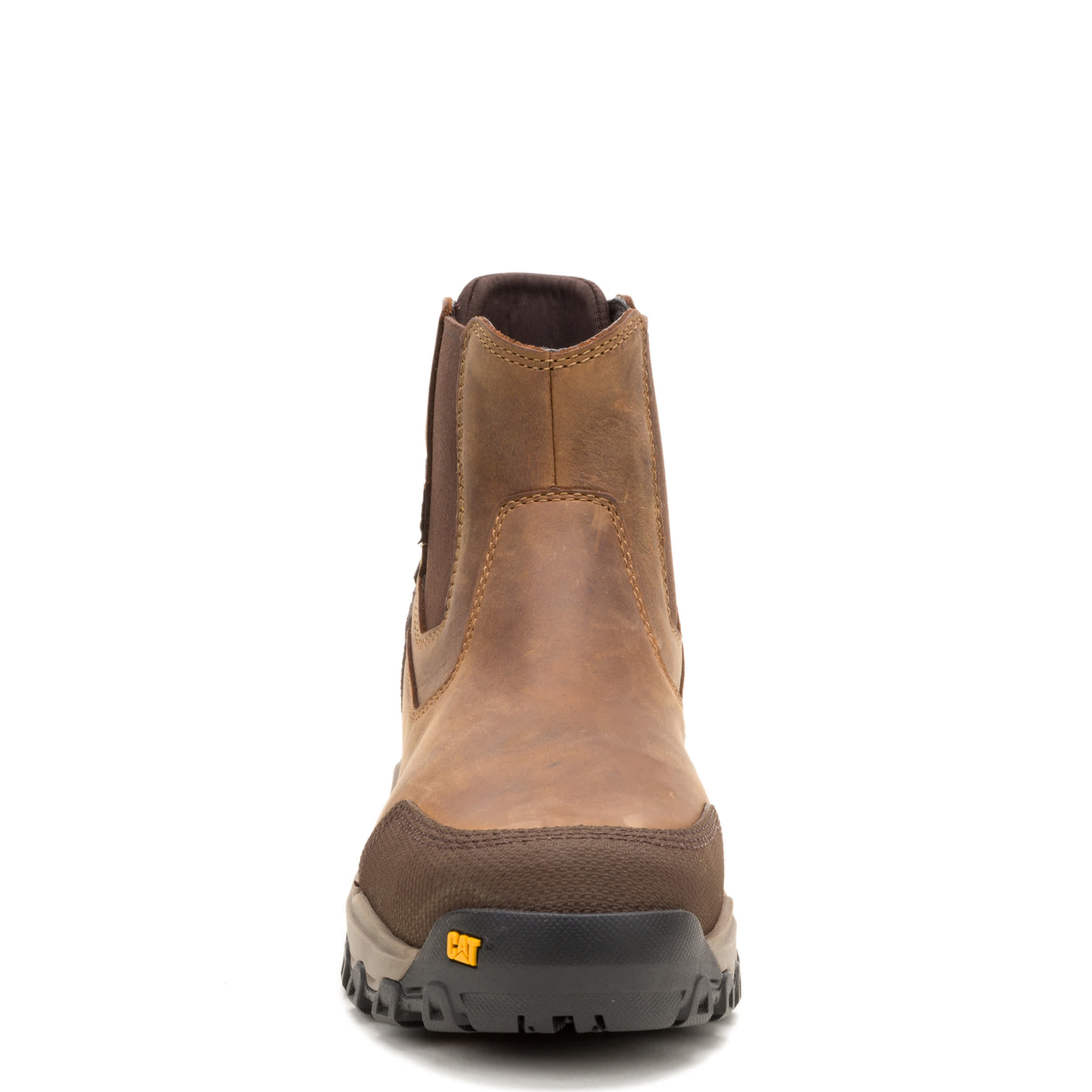CATERPILLAR-MENS THRESHOLD REBOUND WP CHELSEA BOOT-BROWN & 