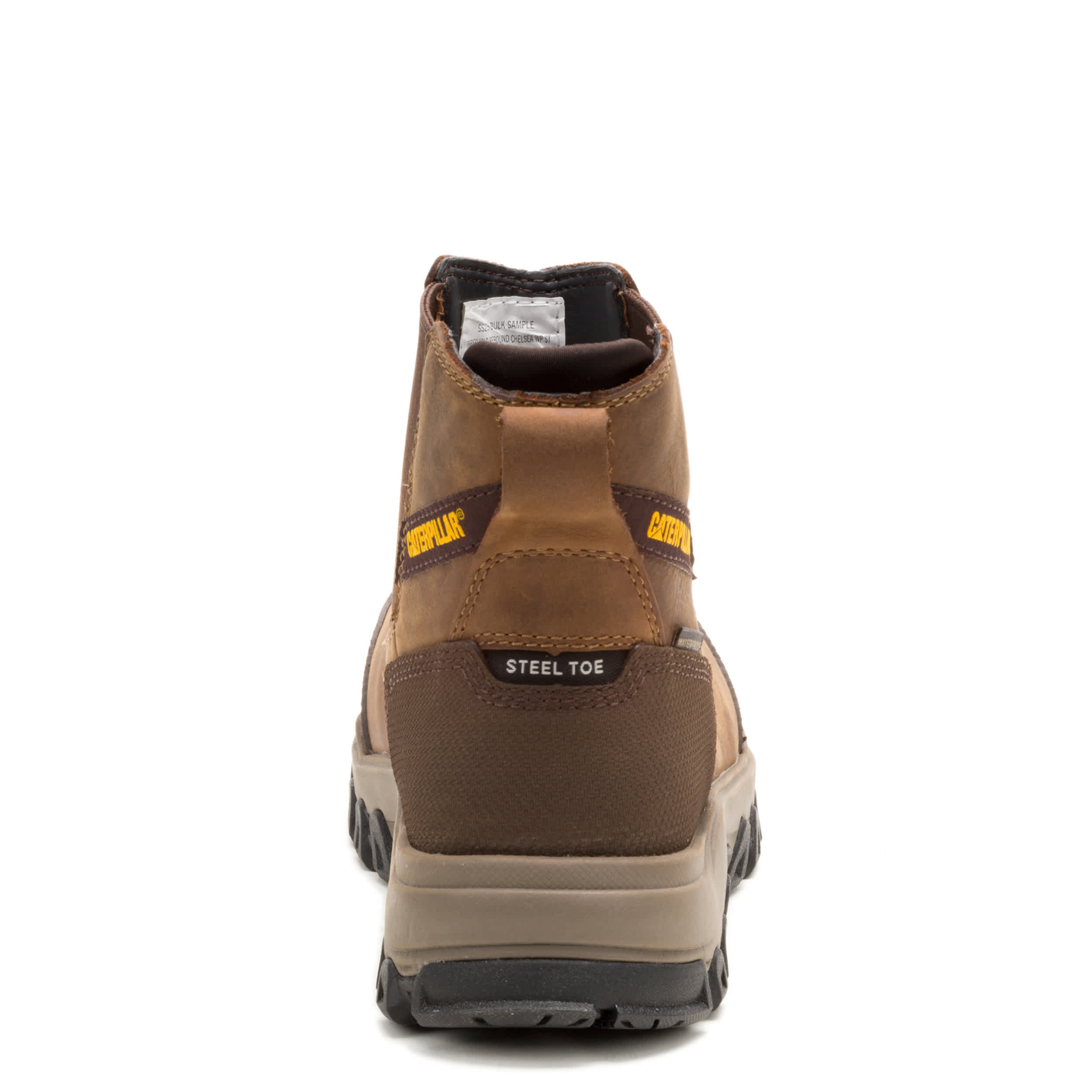 CATERPILLAR-MENS THRESHOLD REBOUND WP CHELSEA BOOT-BROWN & 