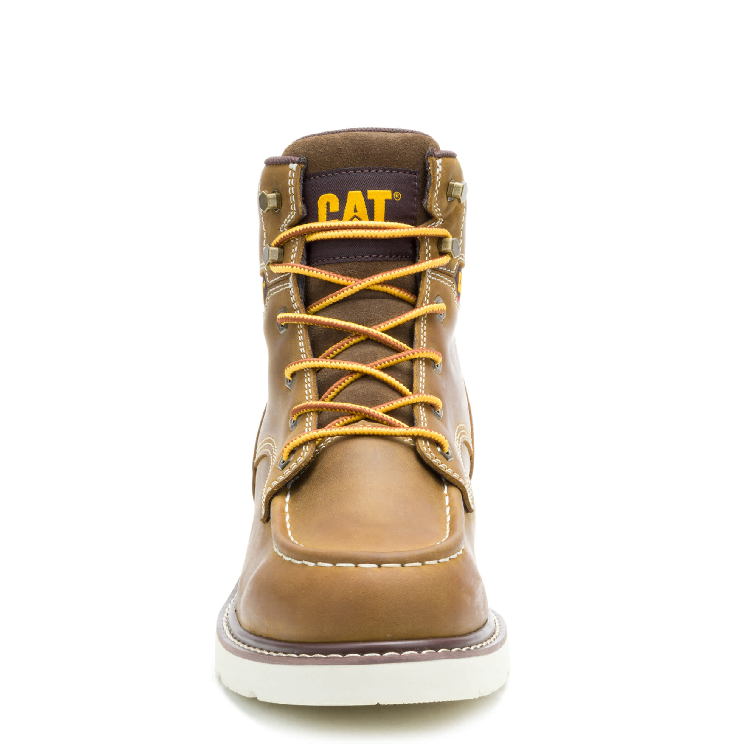 CATERPILLAR-MENS RECLAIMER WEDGE SOFT TOE WORK BOOT-KHAKI & KHAKI