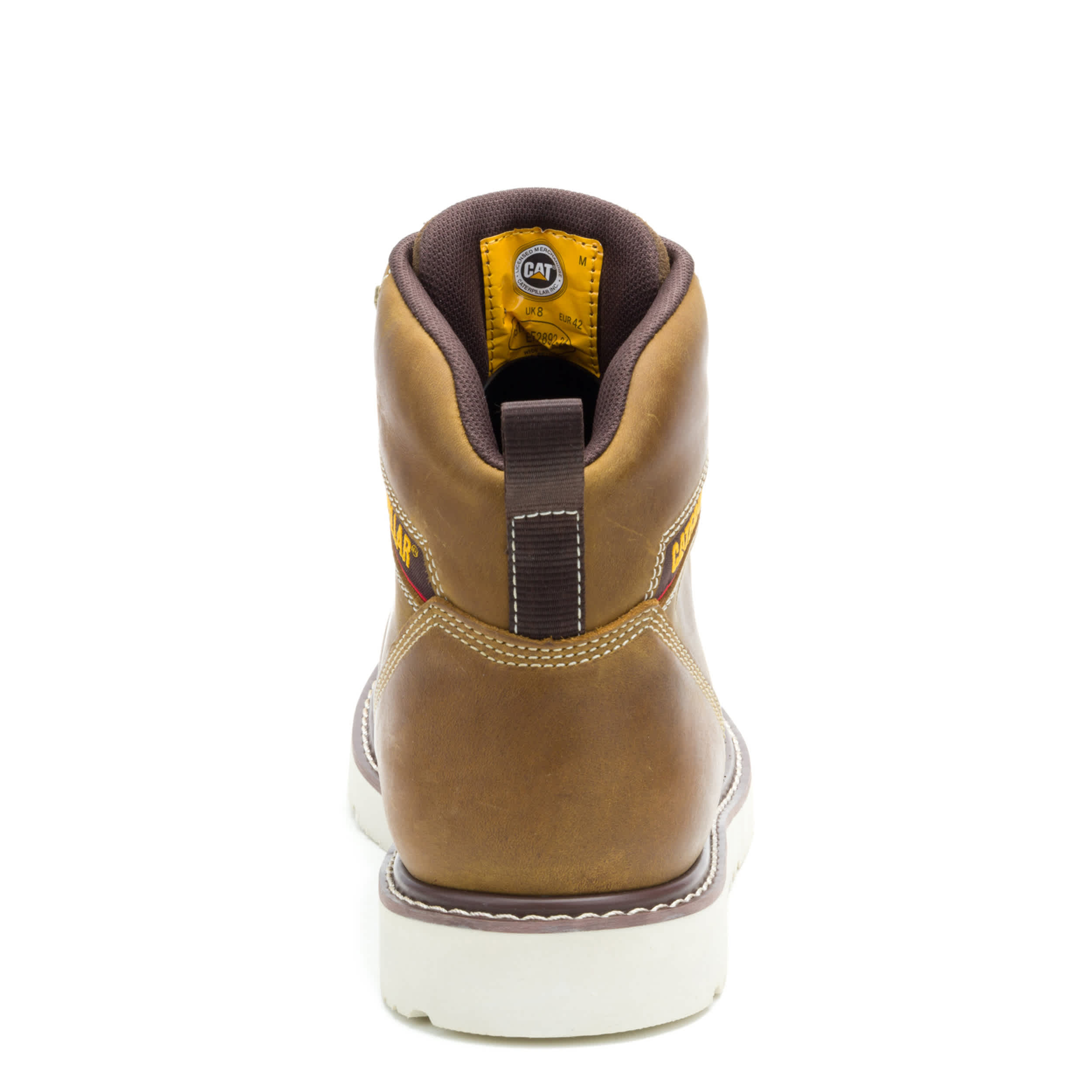 CATERPILLAR-MENS RECLAIMER WEDGE SOFT TOE WORK BOOT-KHAKI & KHAKI