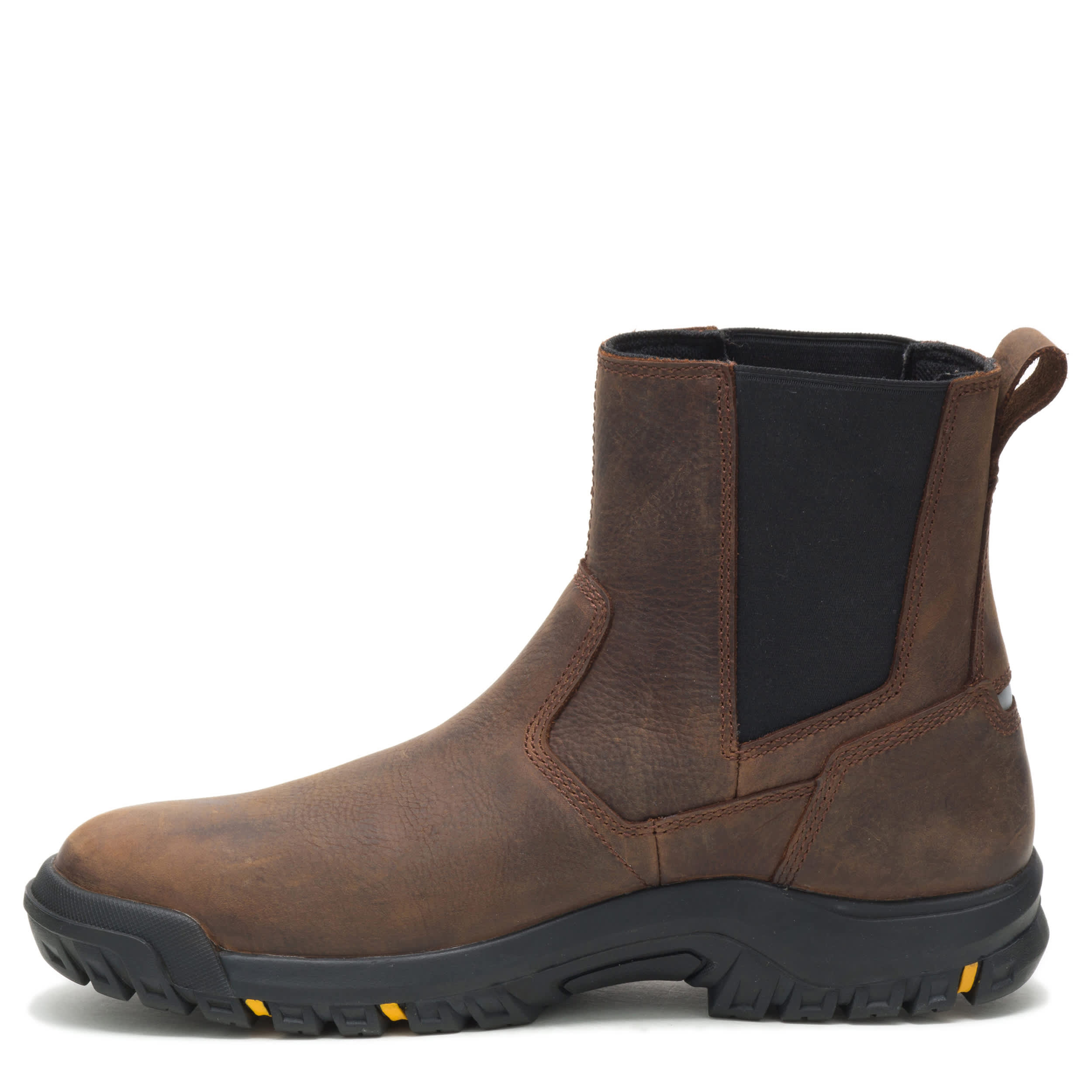 CATERPILLAR-MENS WHEELBASE SOFT TOE WORK BOOT-BROWN & 