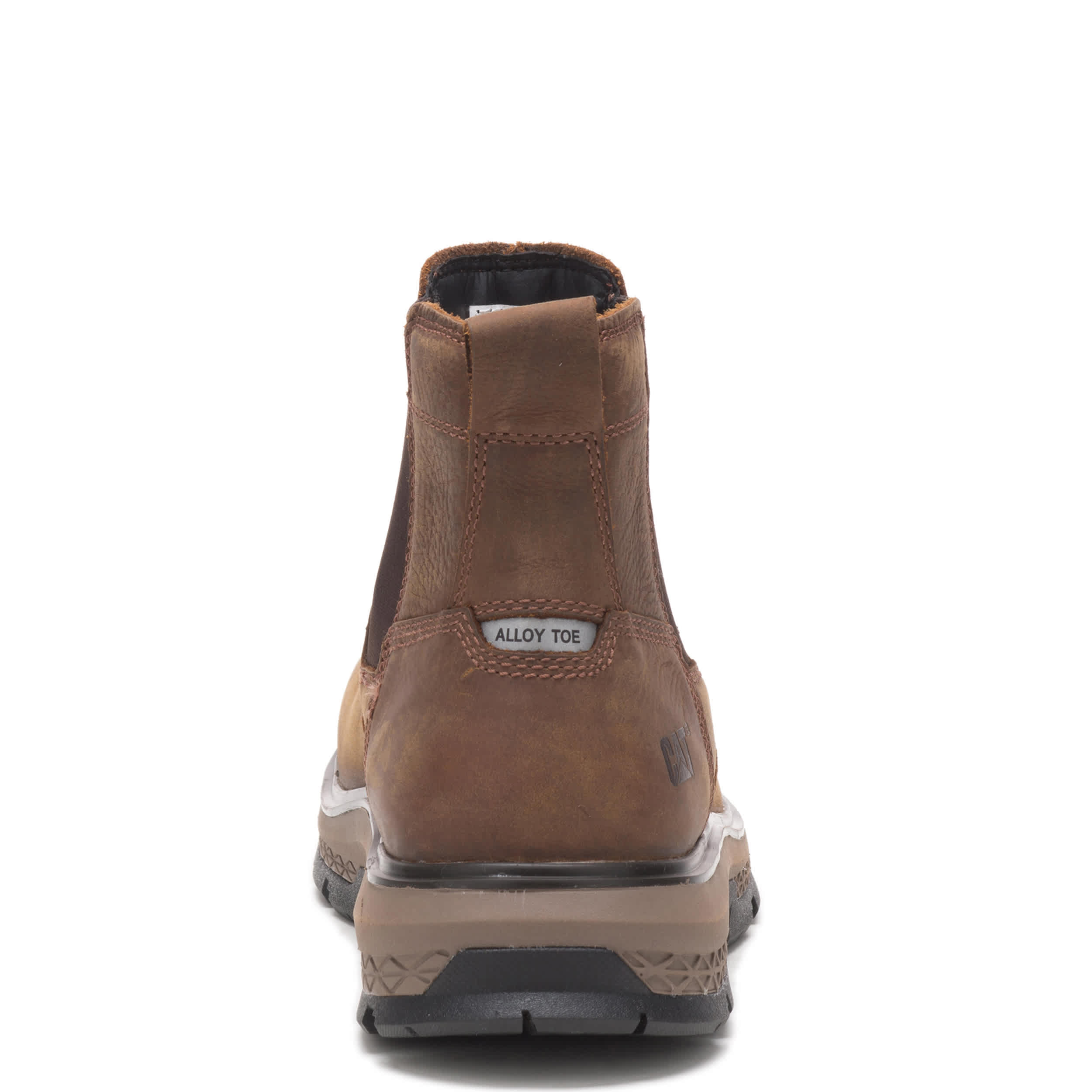 CATERPILLAR-MENS EXPOSITION CHELSEA WORK BOOT-KHAKI & 