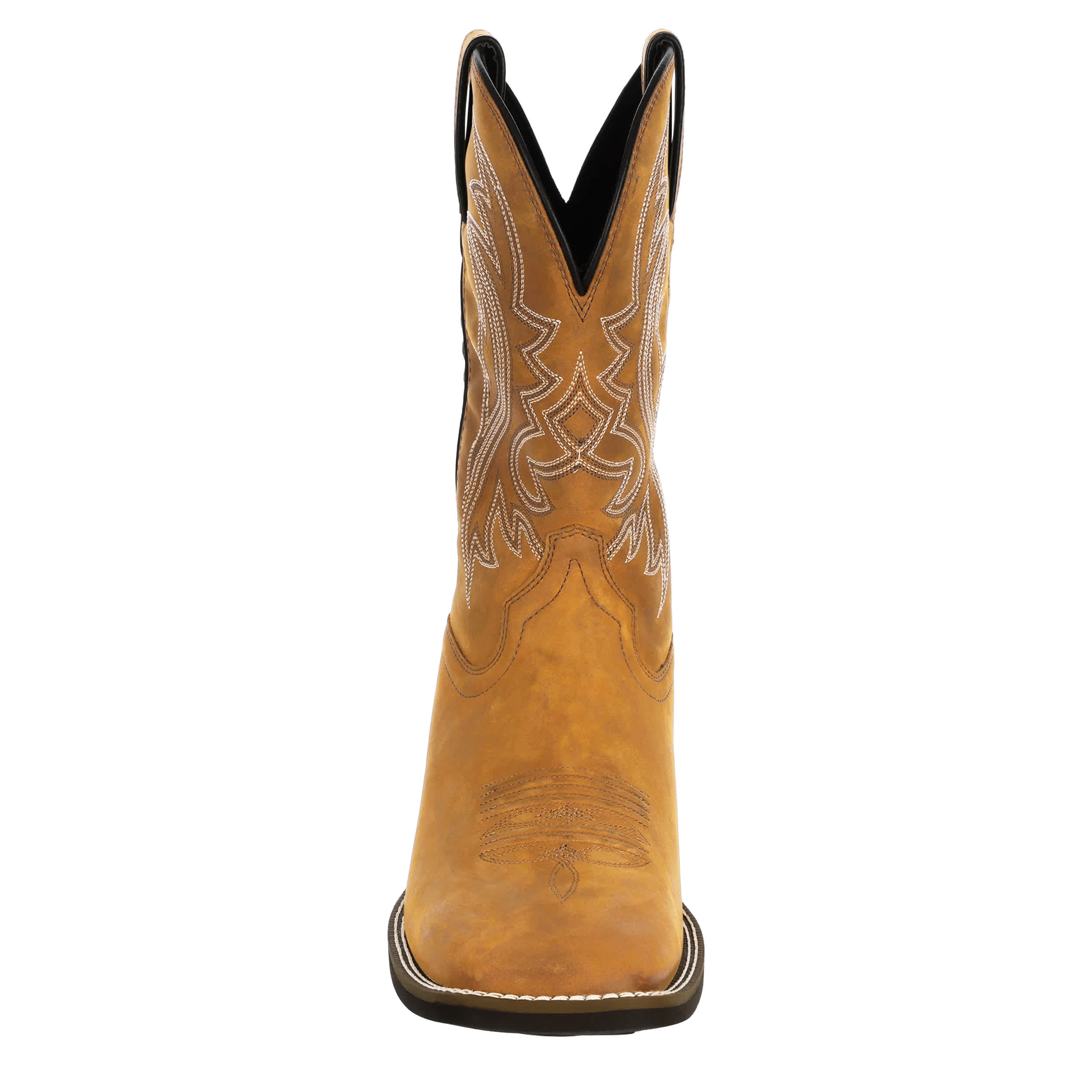 DURANGO-MENS SHYLOH SADDLE WESTERN BOOT-BROWN & 